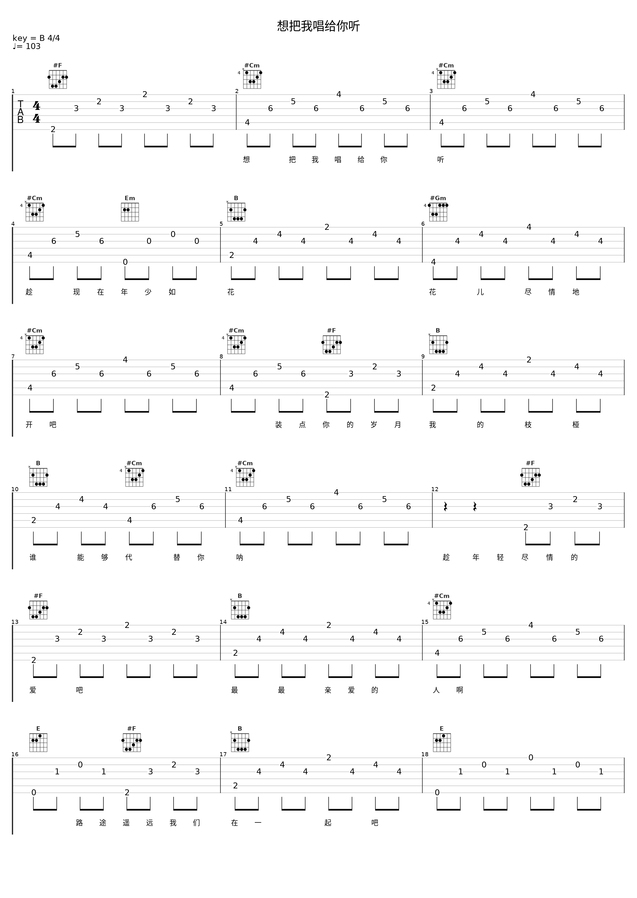 想把我唱给你听_袁咏仪,张智霖_1