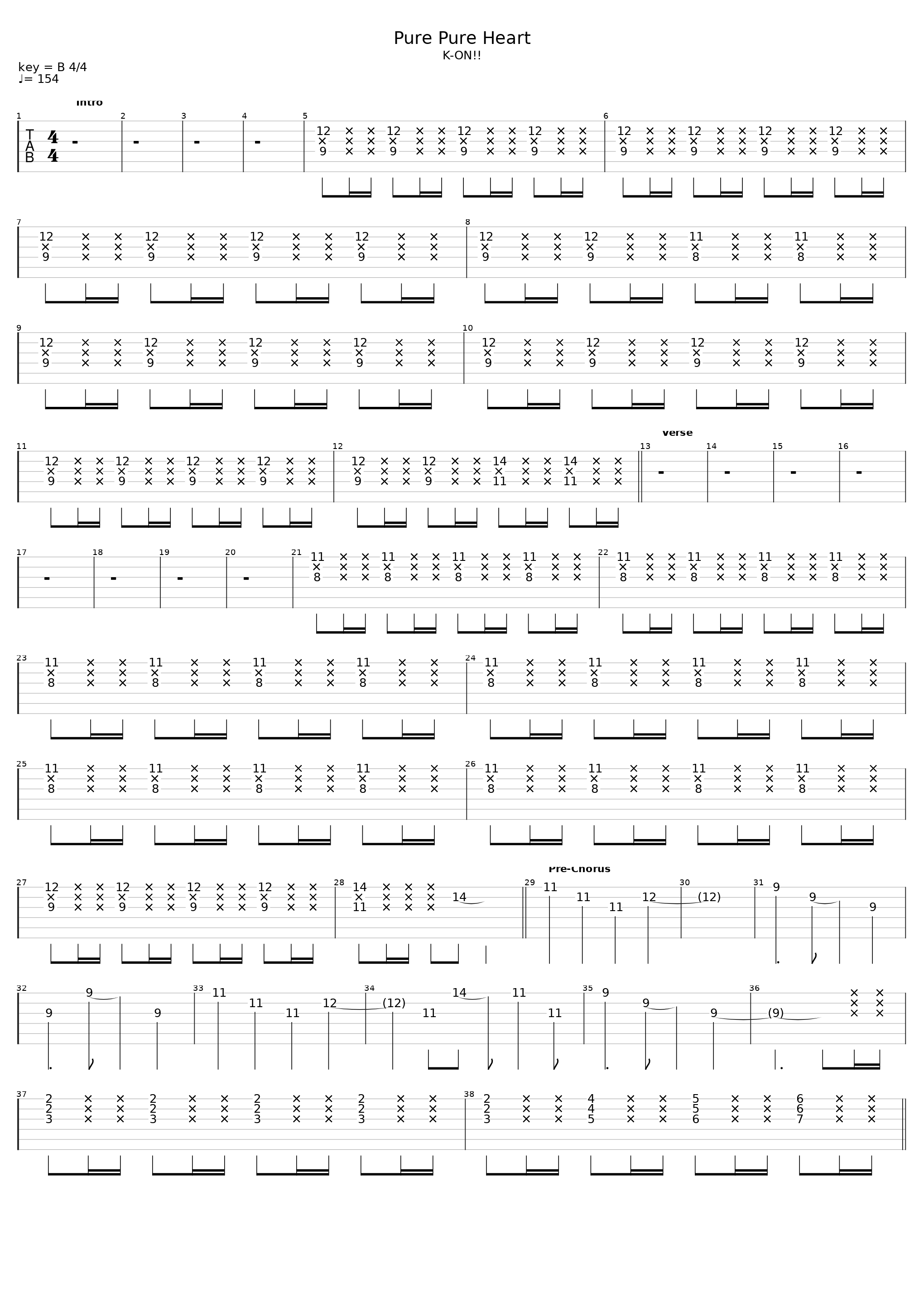 Pure Pure Heart!!_K-On!!_1