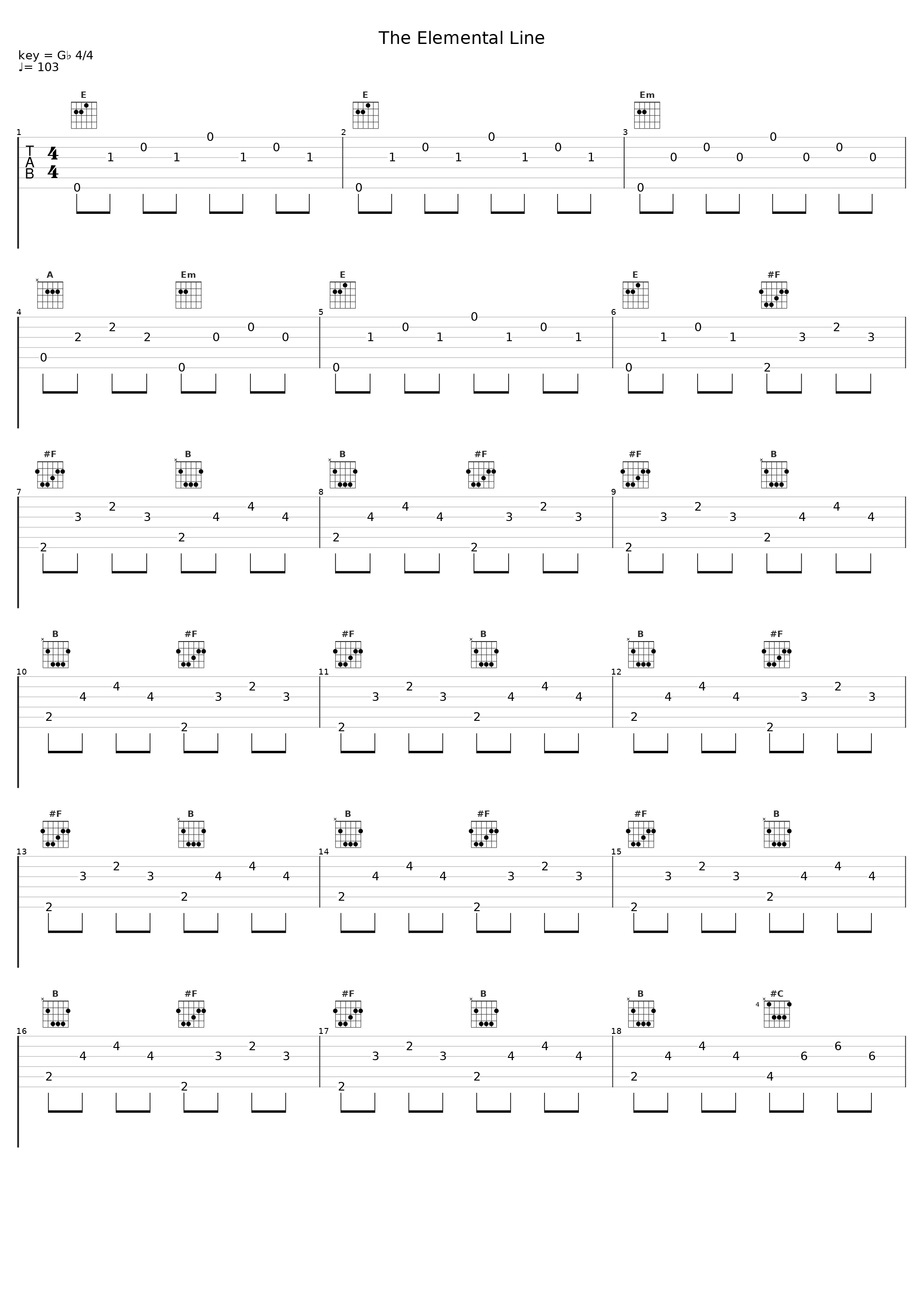 The Elemental Line_Gary Marks_1