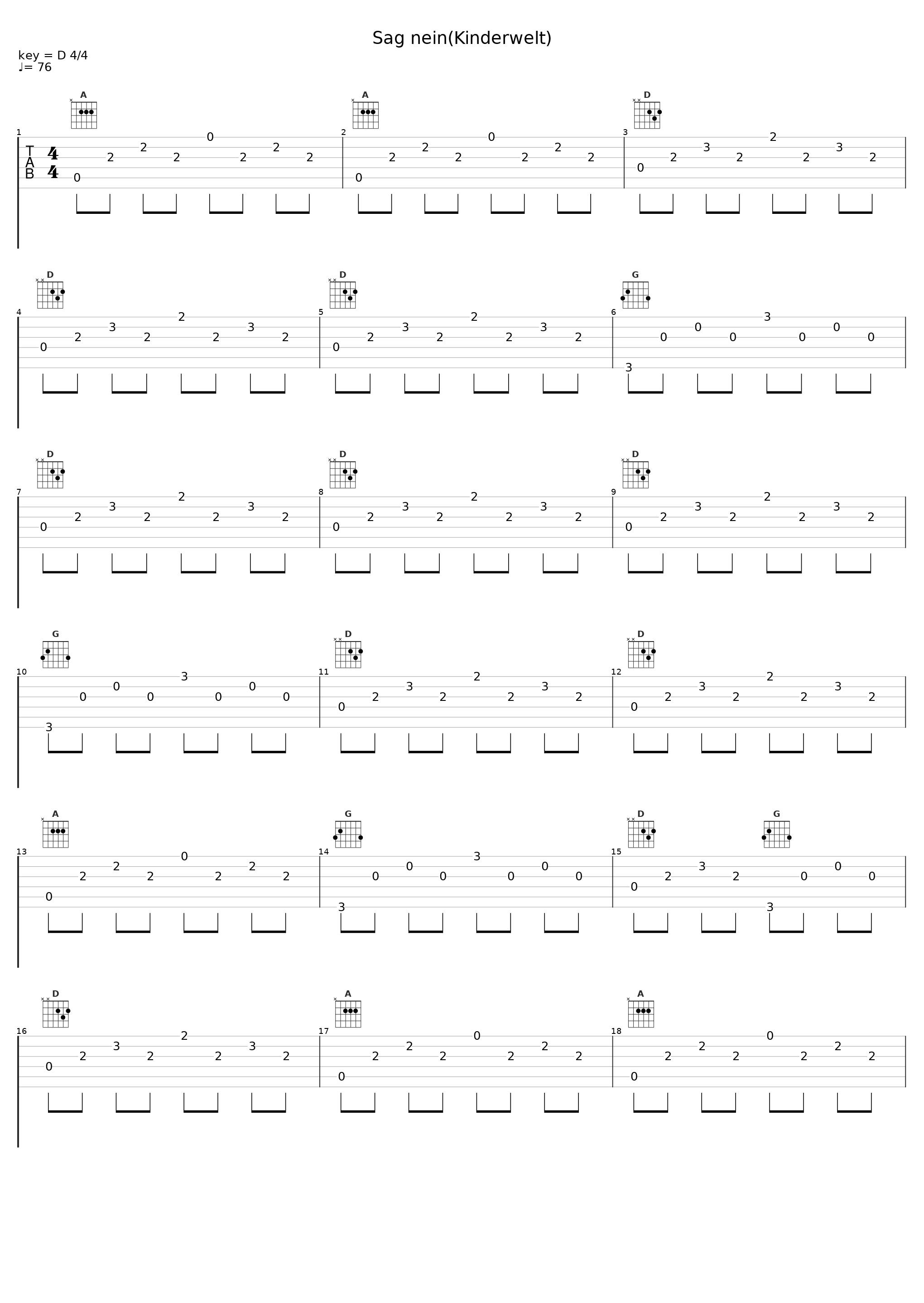 Sag nein(Kinderwelt)_Klaus W. Hoffmann_1