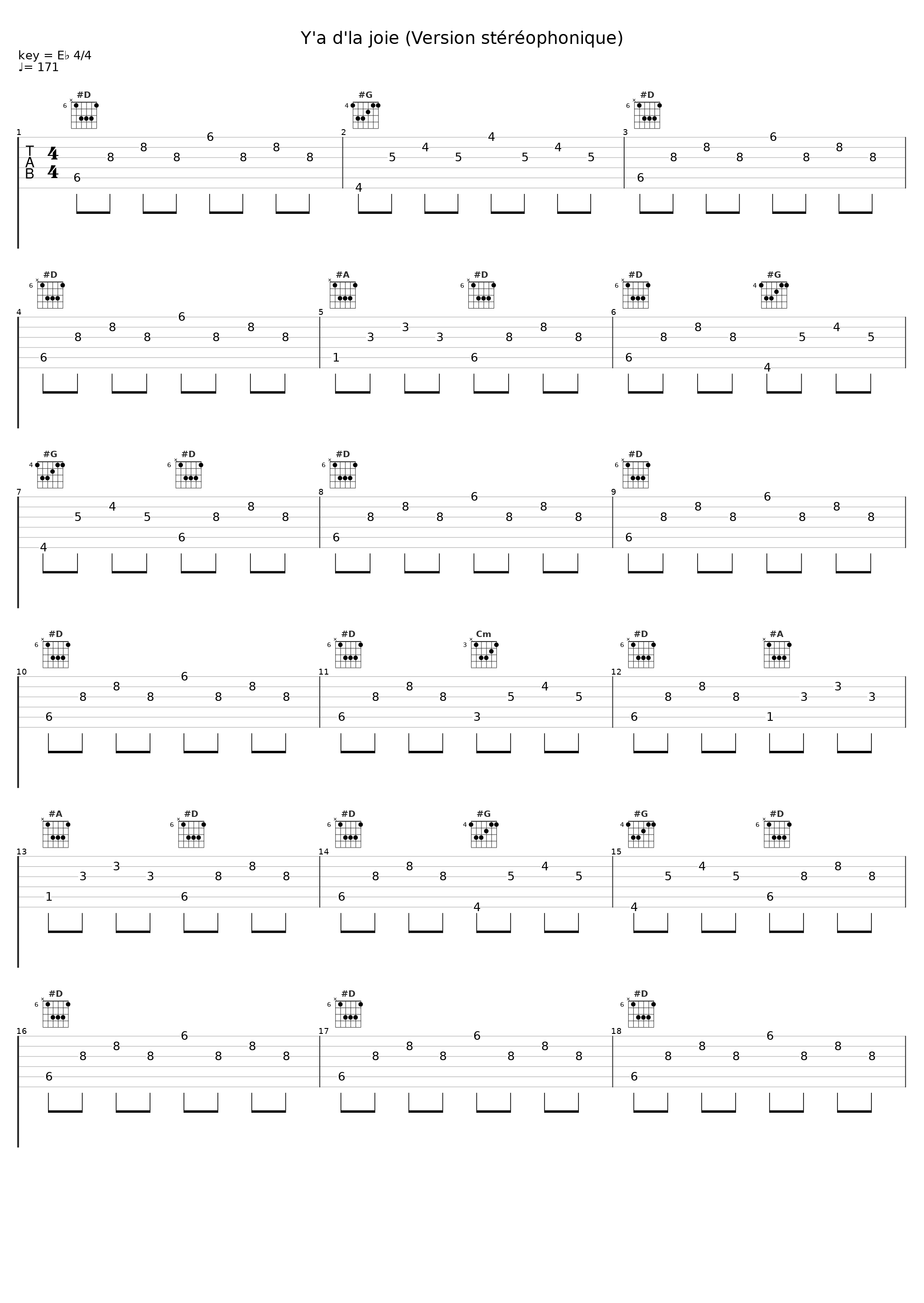 Y'a d'la joie (Version stéréophonique)_Charles Trenet_1