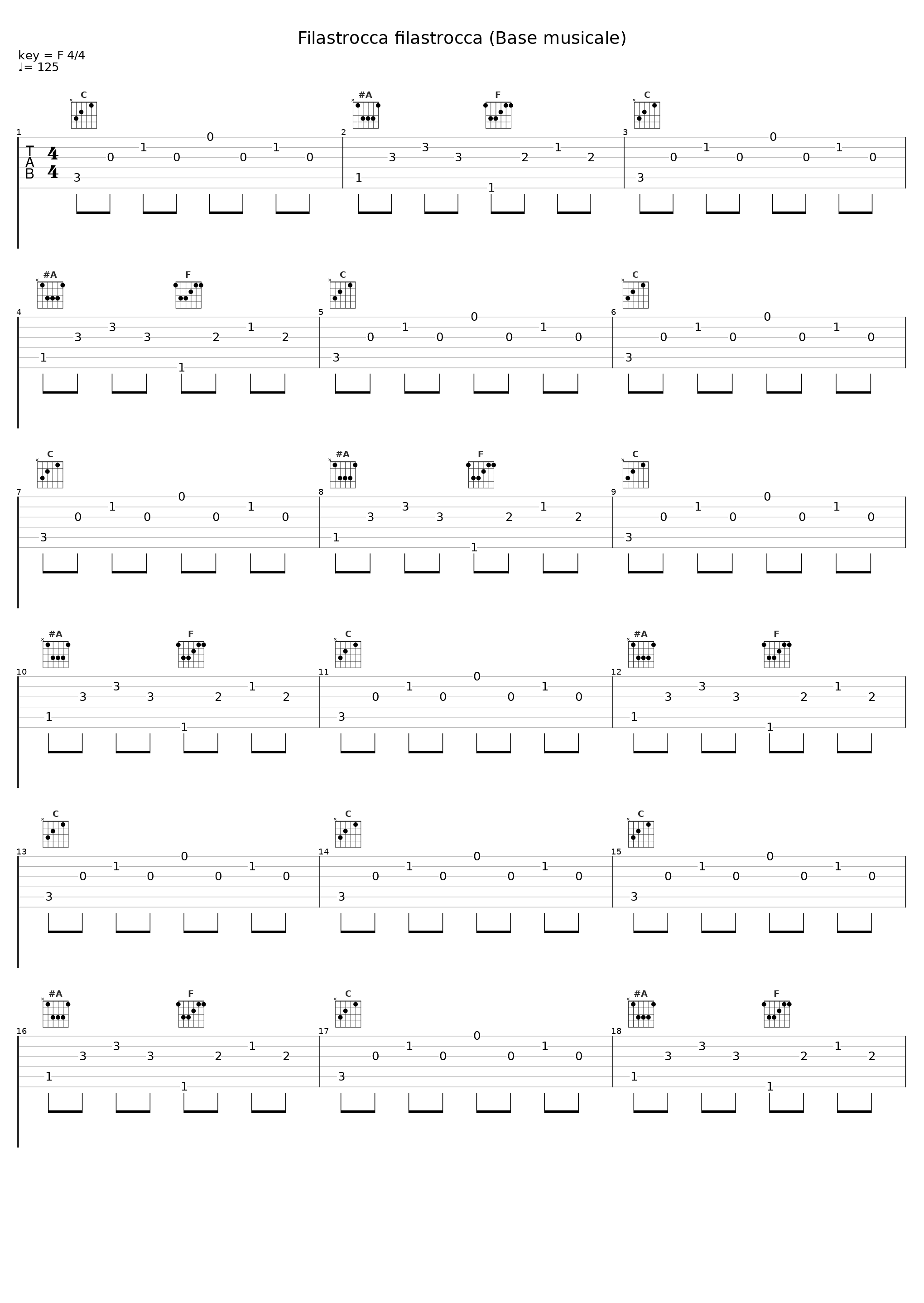 Filastrocca filastrocca (Base musicale)_Le mele canterine_1