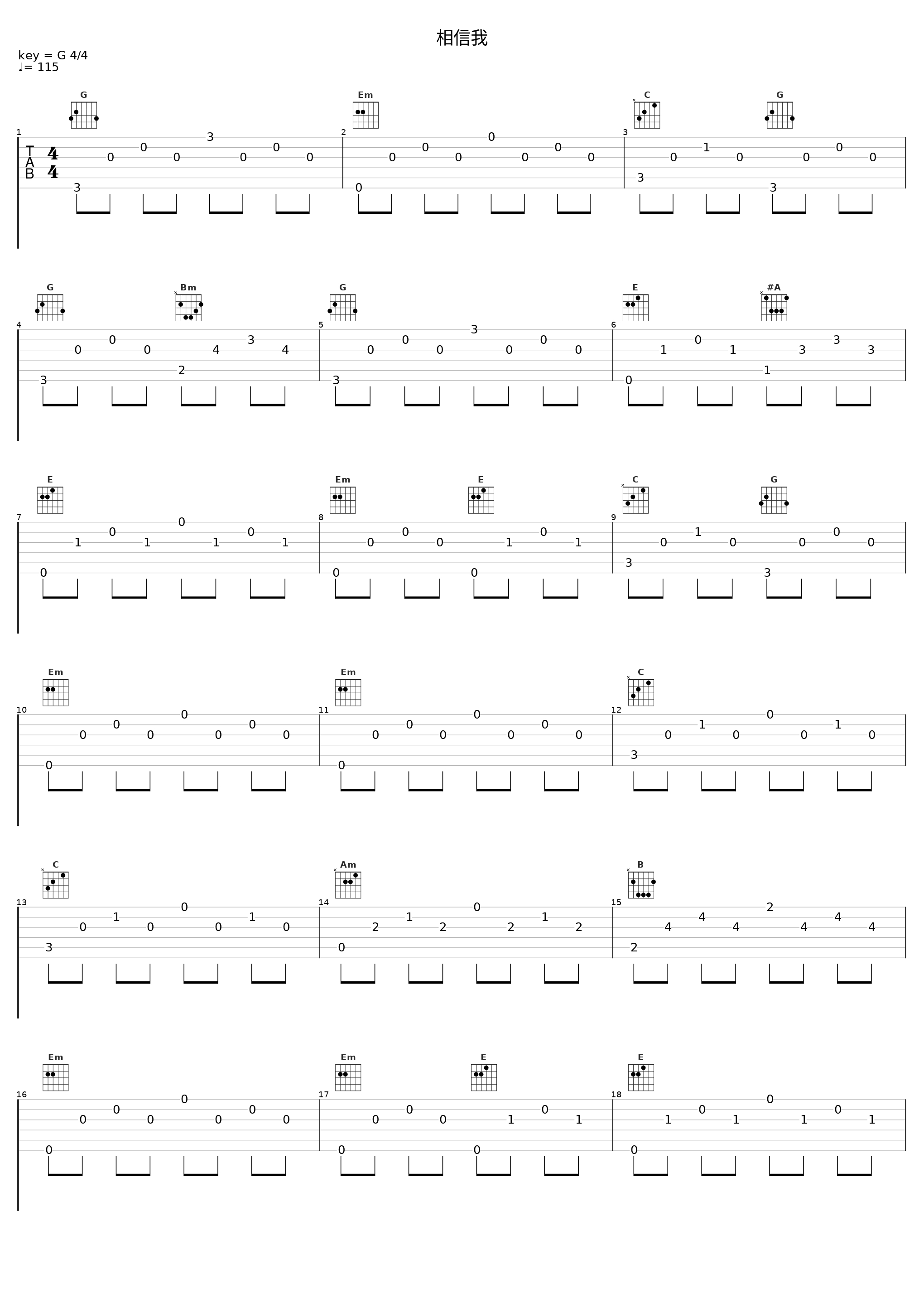 相信我_零点乐队_1