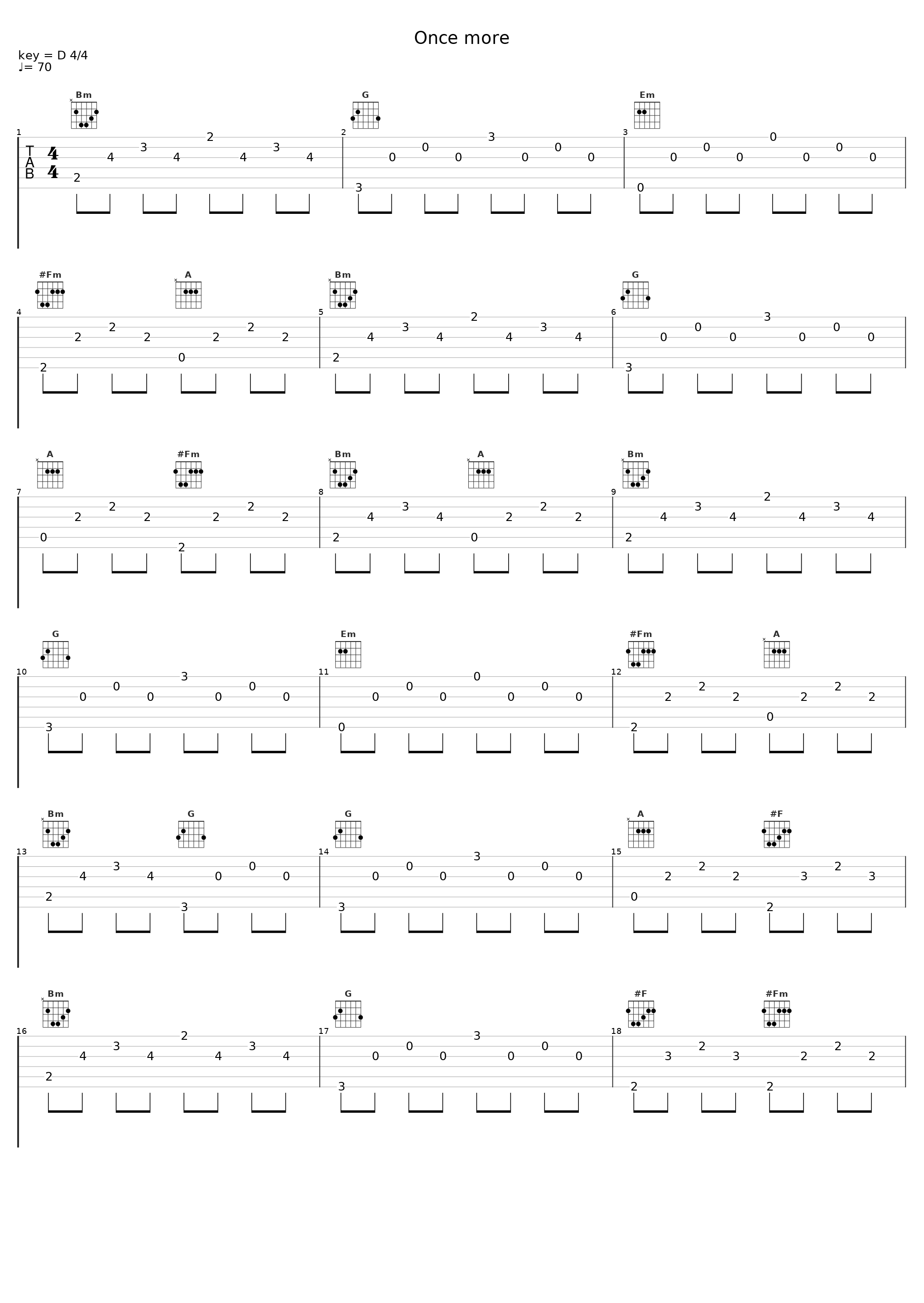 Once more_阿保刚_1