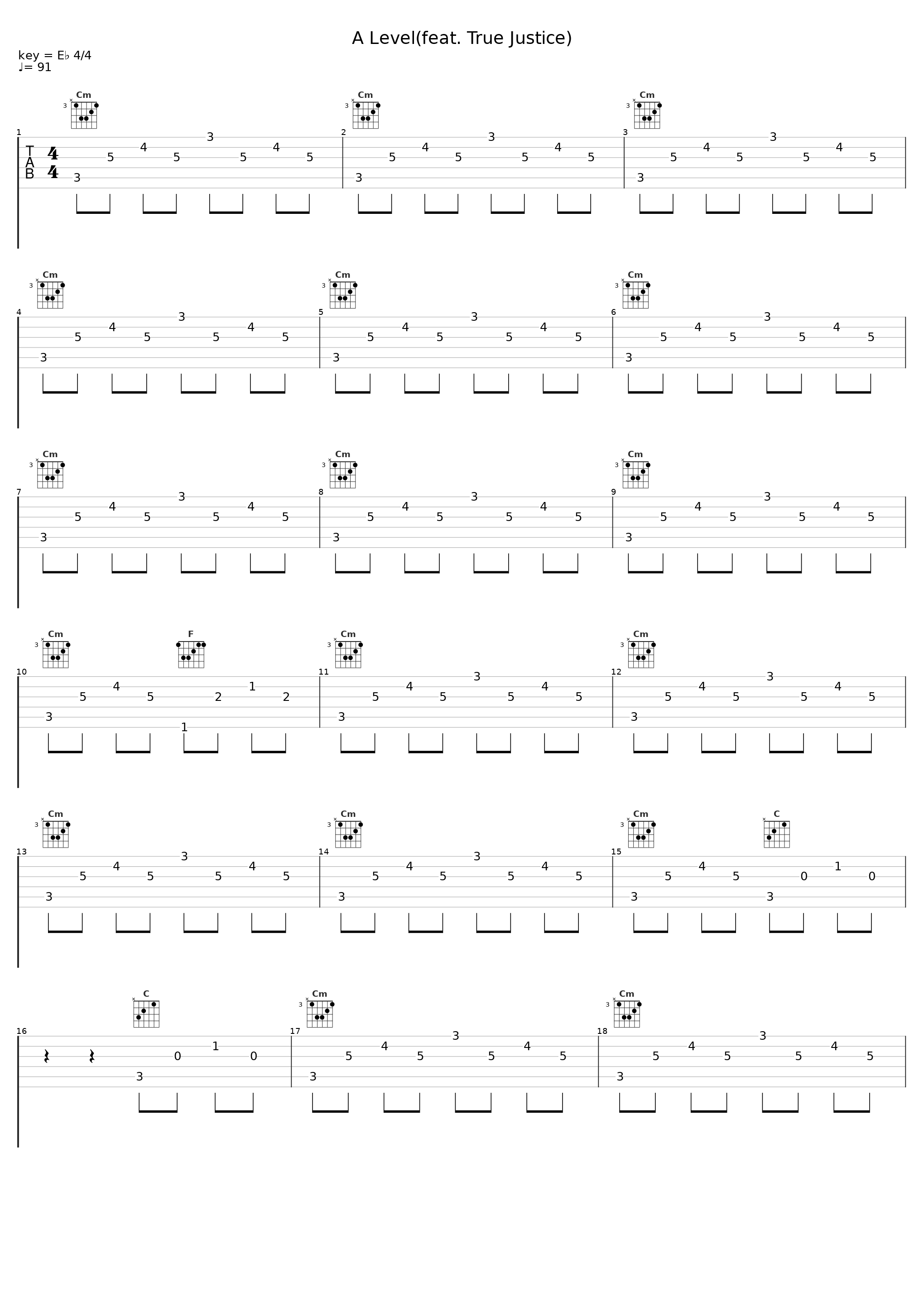 A Level(feat. True Justice)_Nohokai,Casual,True Justice,Ryan Kelly_1