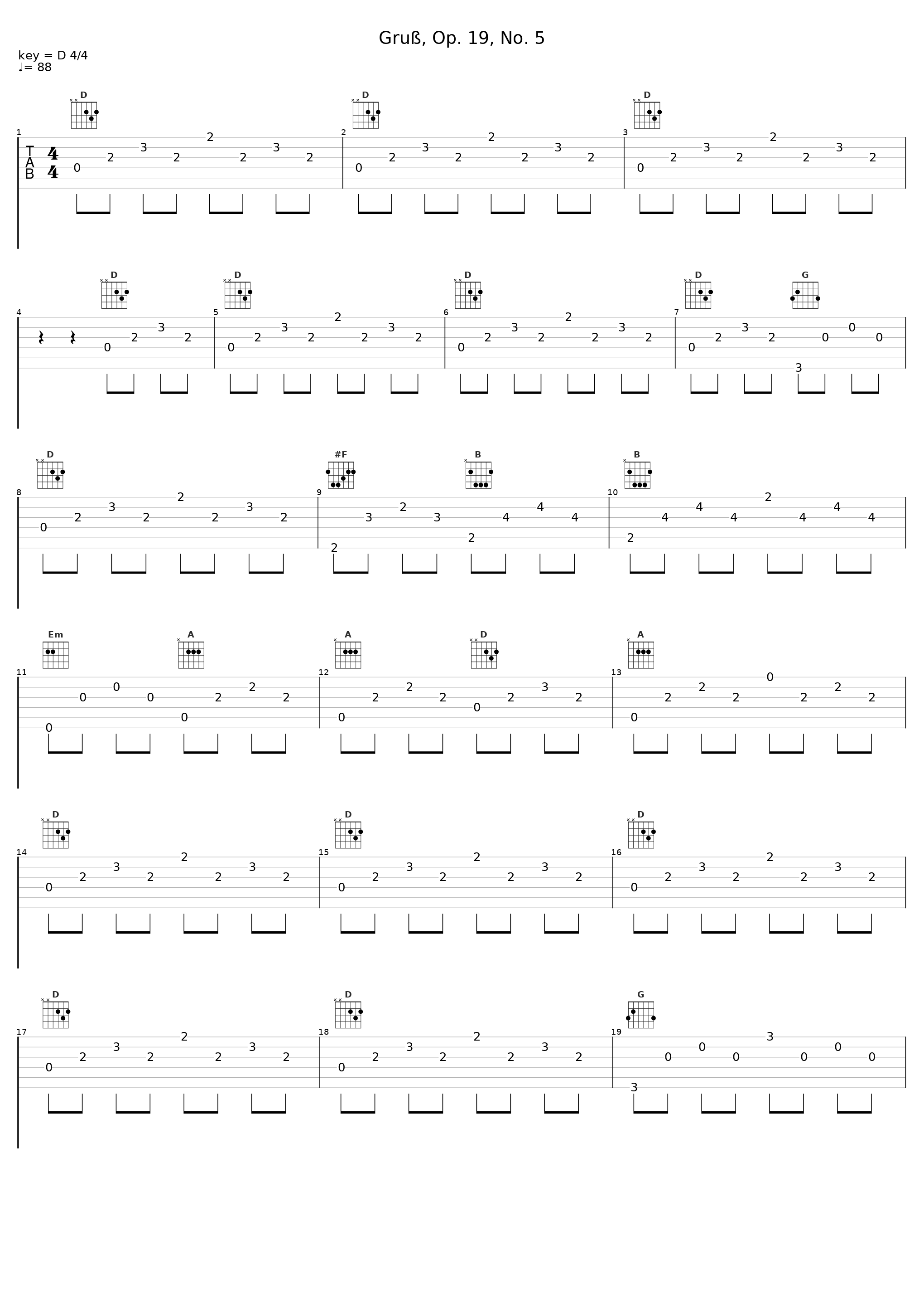 Gruß, Op. 19, No. 5_Jonas Kaufmann,Helmut Deutsch,Felix Mendelssohn_1