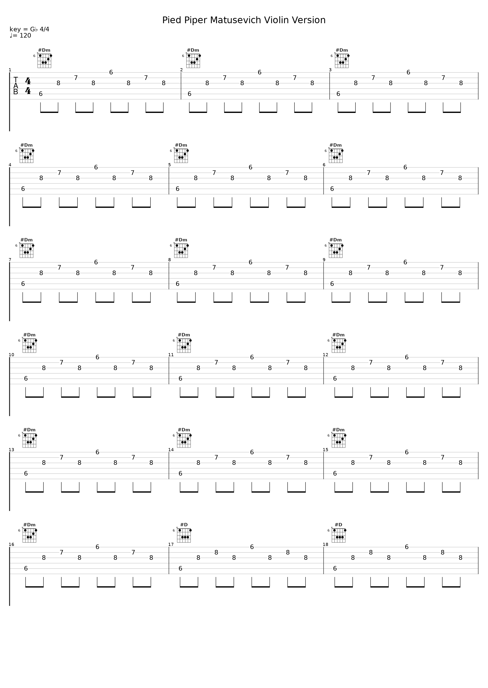 Pied Piper Matusevich Violin Version_DJ Kantik_1