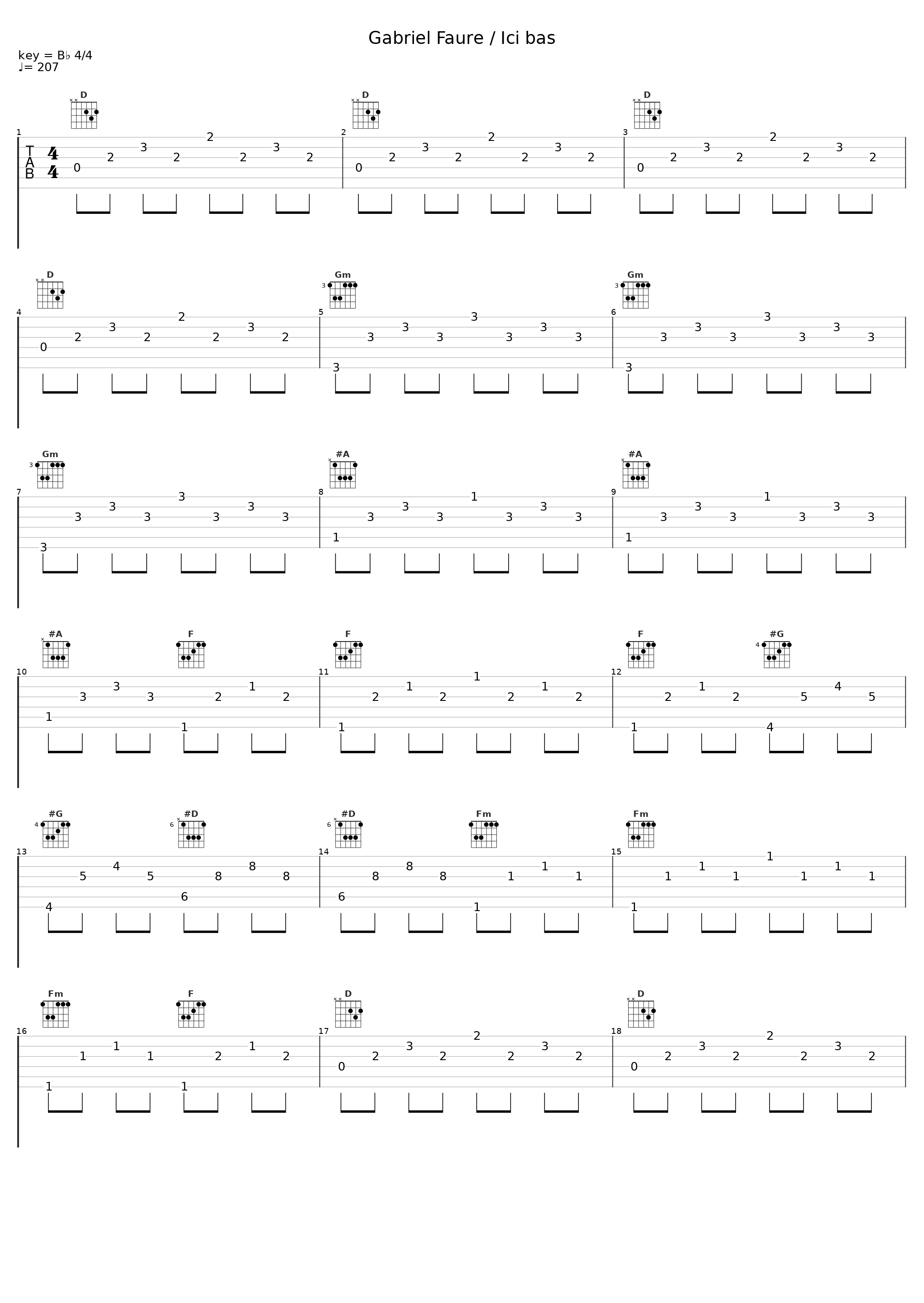 Gabriel Faure / Ici bas_Marie Pierre,Soprano_1