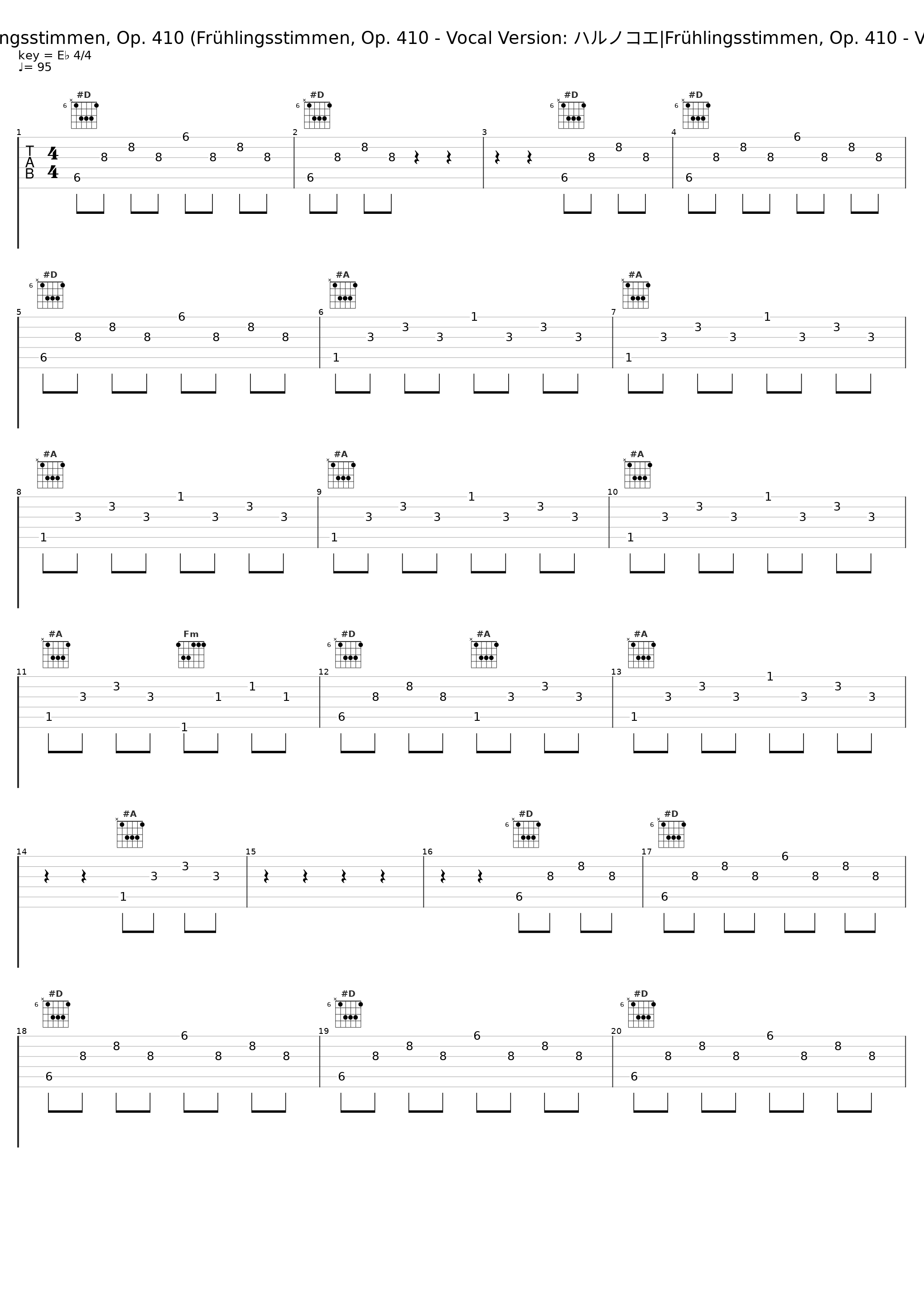 J. Strauss II: Frühlingsstimmen, Op. 410 - Vocal Version - Fruhlingsstimmen, Op. 410 (Frühlingsstimmen, Op. 410 - Vocal Version: ハルノコエ|Frühlingsstimmen, Op. 410 - Vocal Version: ワルツ《春の声》作品410(ヴォーカル・ヴァージョン))_Hilde Güden,Wiener Philharmoniker,Josef Krips_1