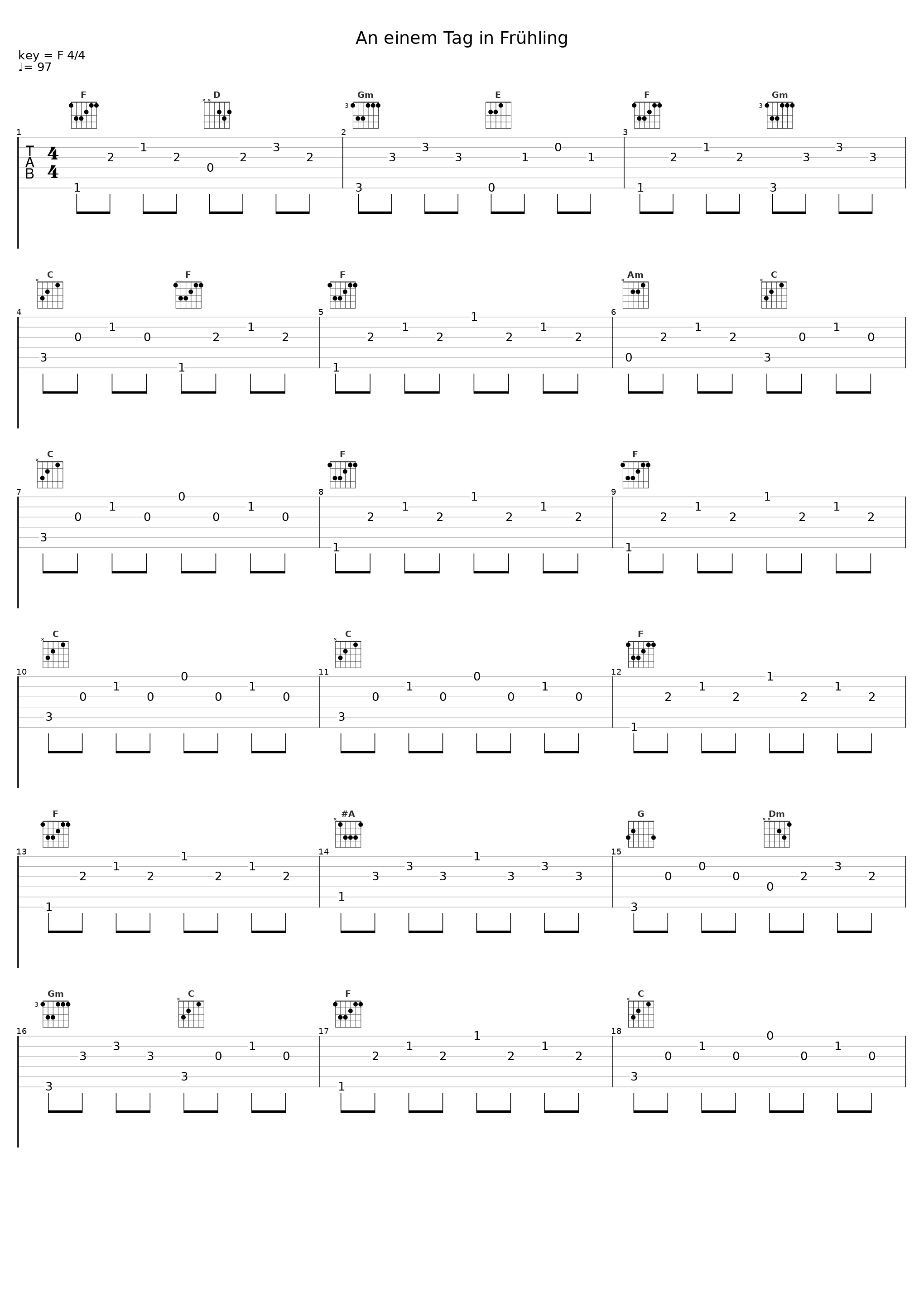 An einem Tag in Frühling_Max Raabe_1