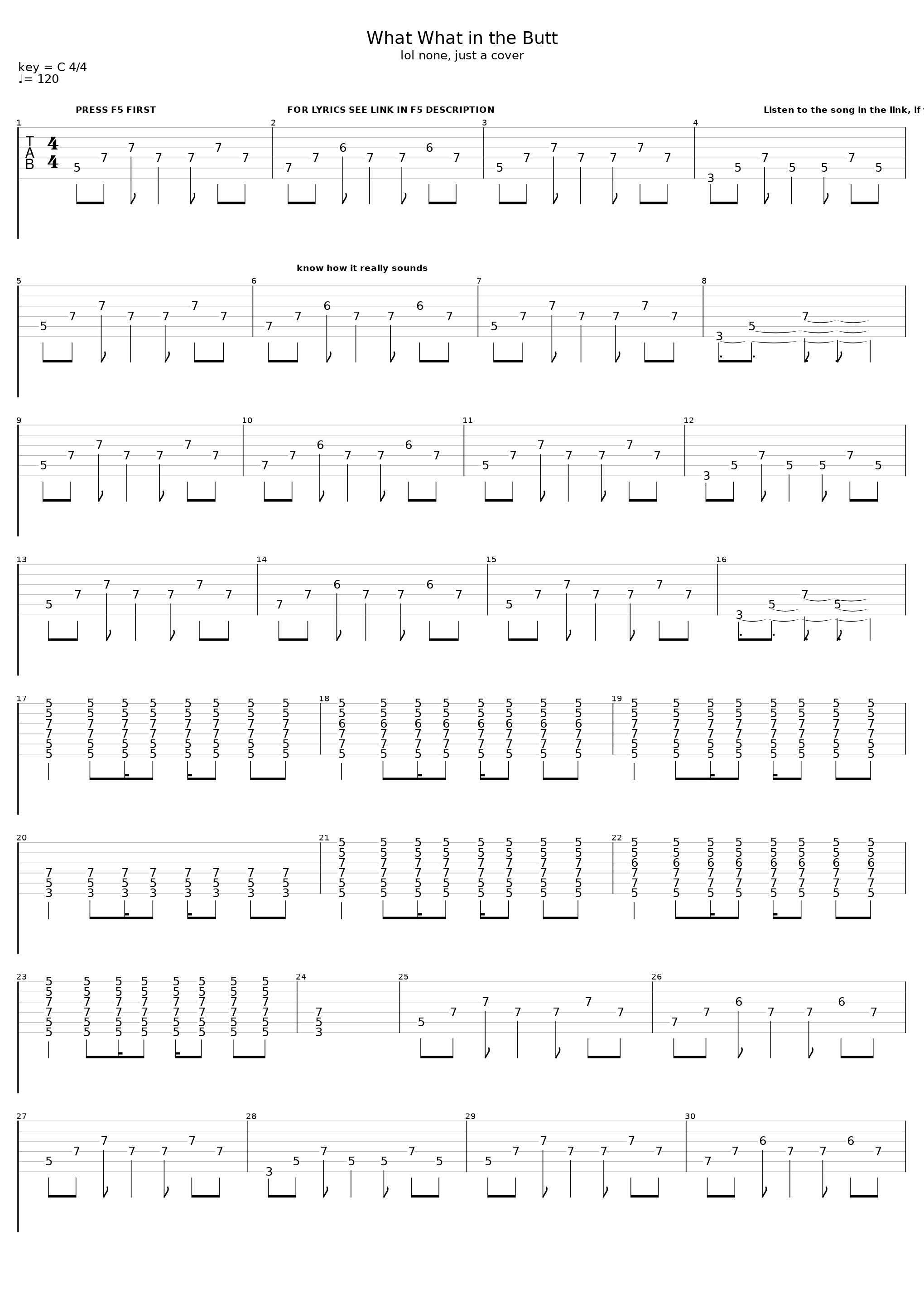 What What In The Butt_Samwell_1