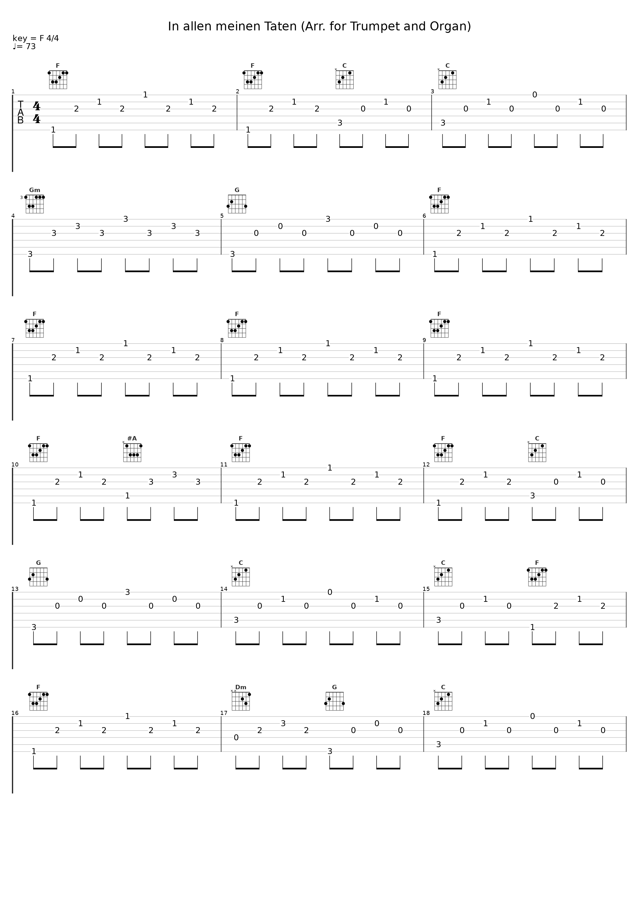 In allen meinen Taten (Arr. for Trumpet and Organ)_Maurice André,Hedwig Bilgram_1