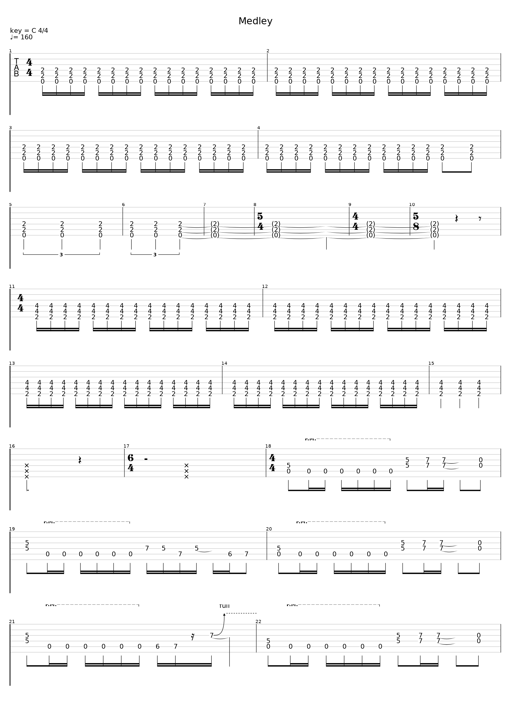 Medley Test_Metallica_1