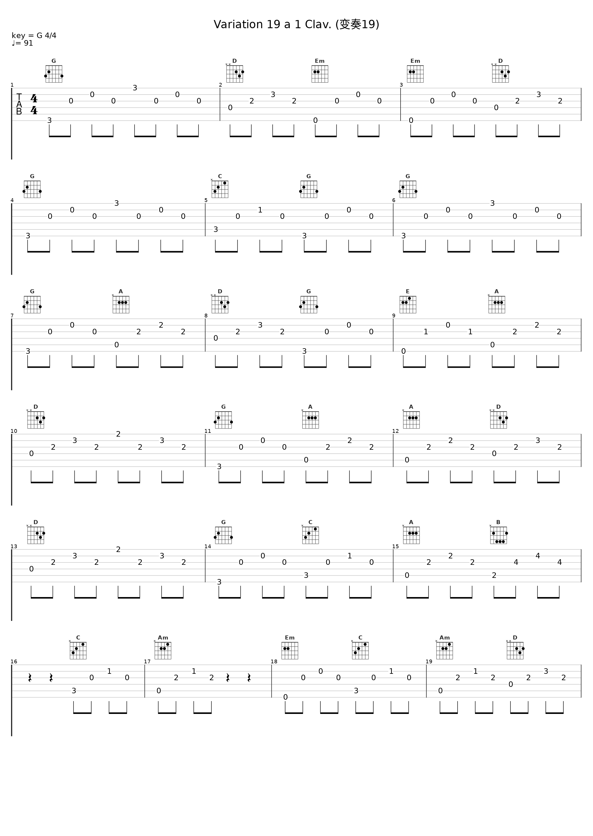 Variation 19 a 1 Clav. (变奏19)_Glenn Gould_1