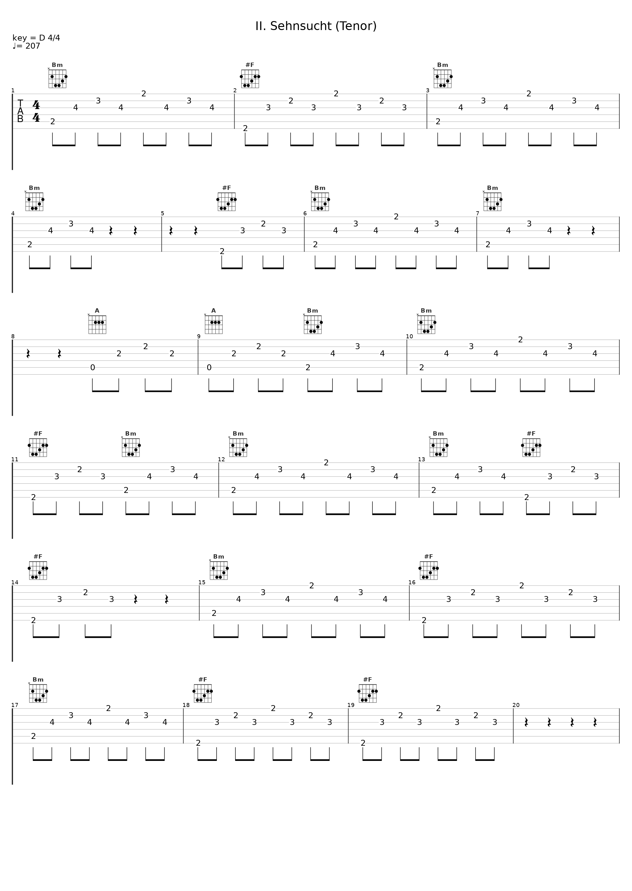 II. Sehnsucht (Tenor)_Peter Schreier,Walter Olbertz_1