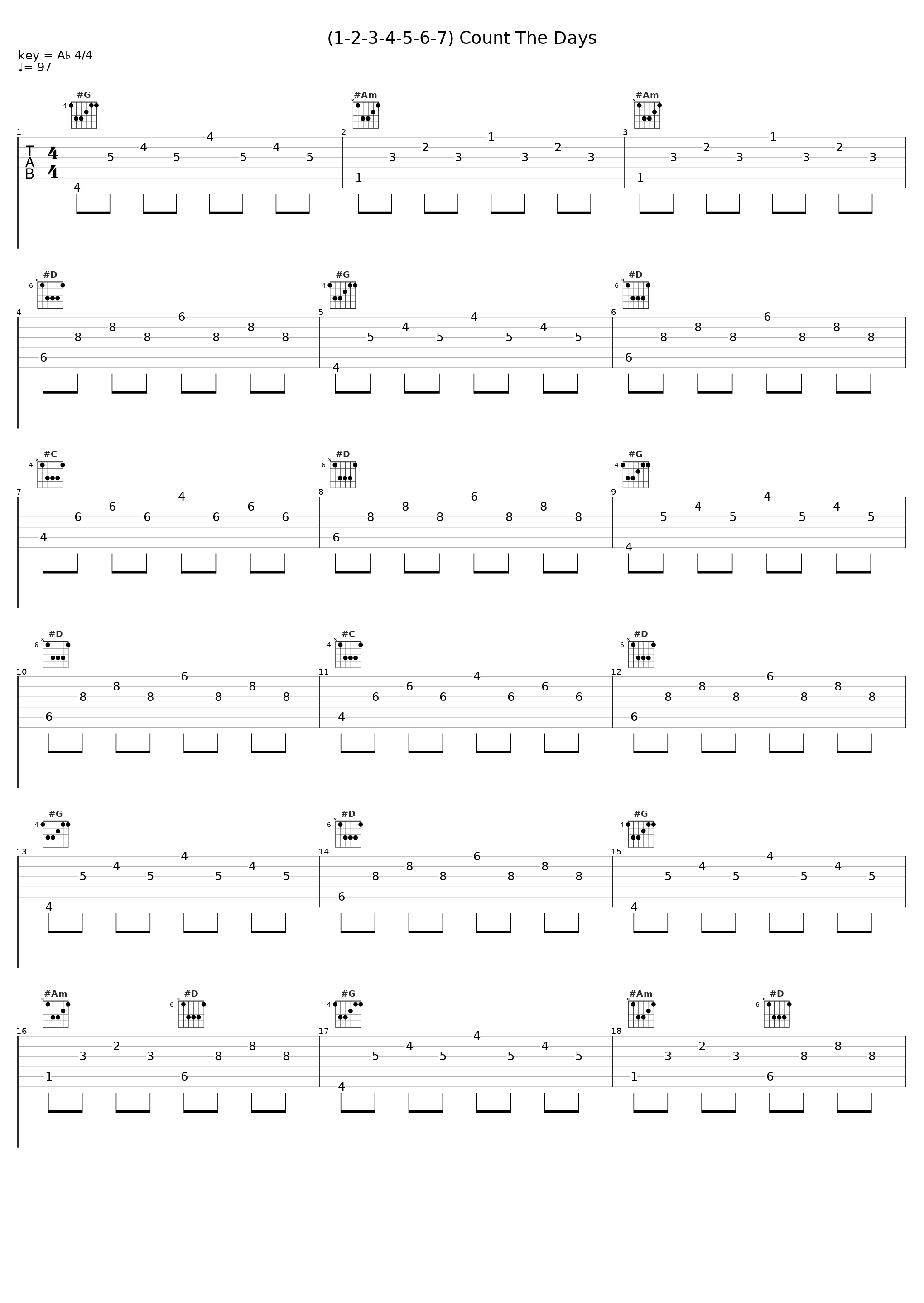 (1-2-3-4-5-6-7) Count The Days_Inez,Charlie Foxx_1