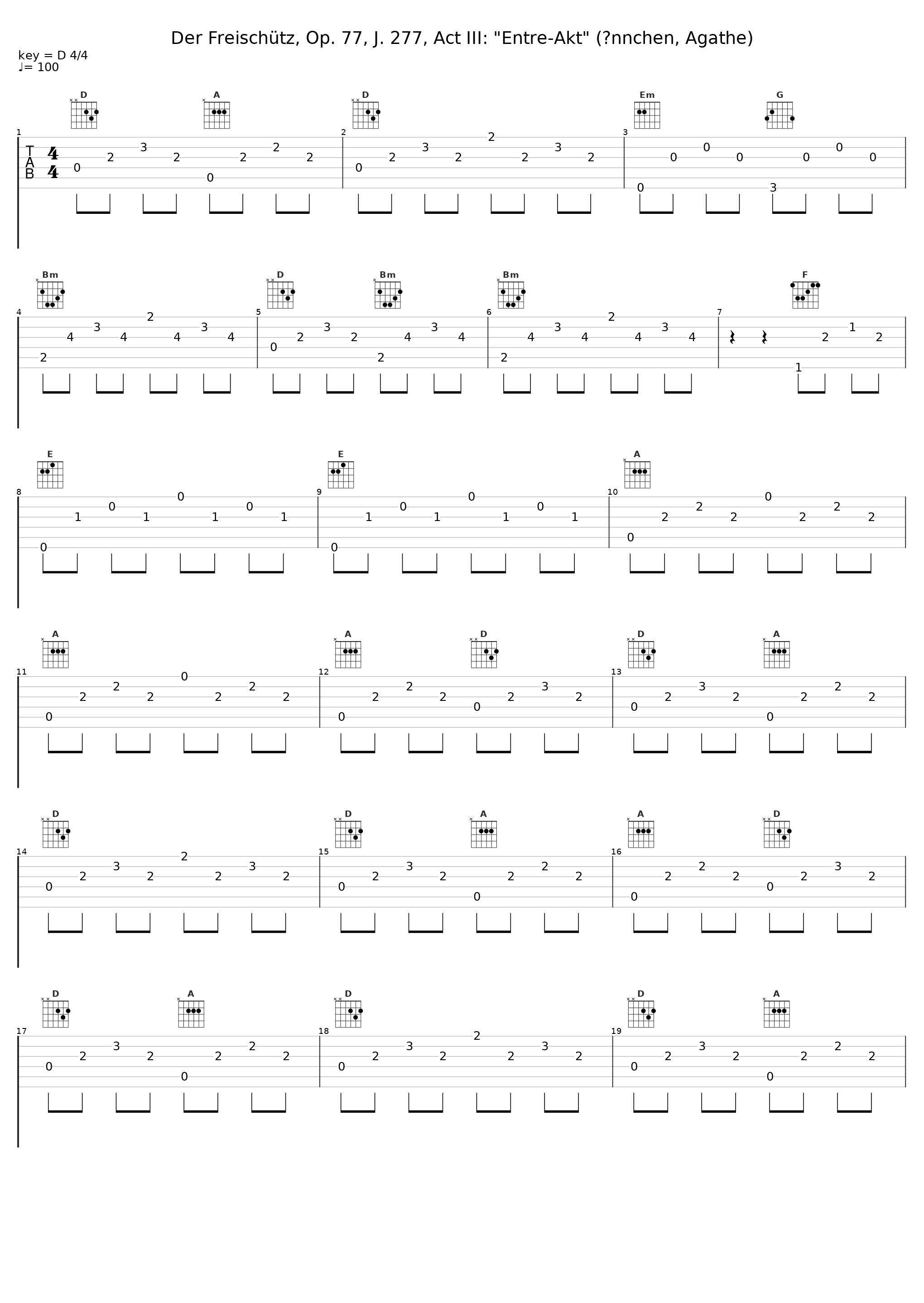 Der Freischütz, Op. 77, J. 277, Act III: "Entre-Akt" (Ännchen, Agathe)_Wiener Philharmoniker,Wilhelm Furtwängler,Rita Streich,Elisabeth Grümmer_1