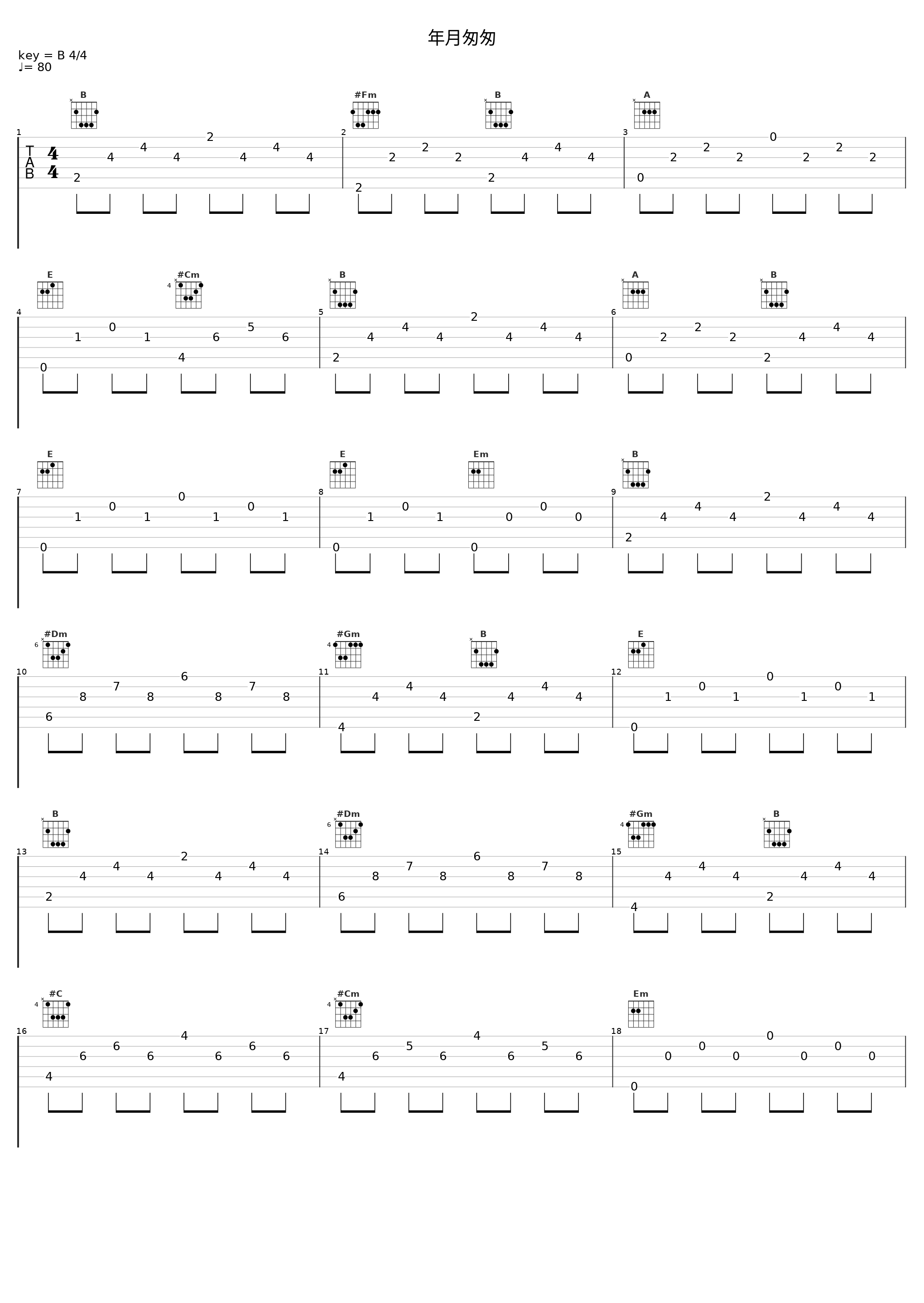 年月匆匆_Dj海洋,冯允谦_1