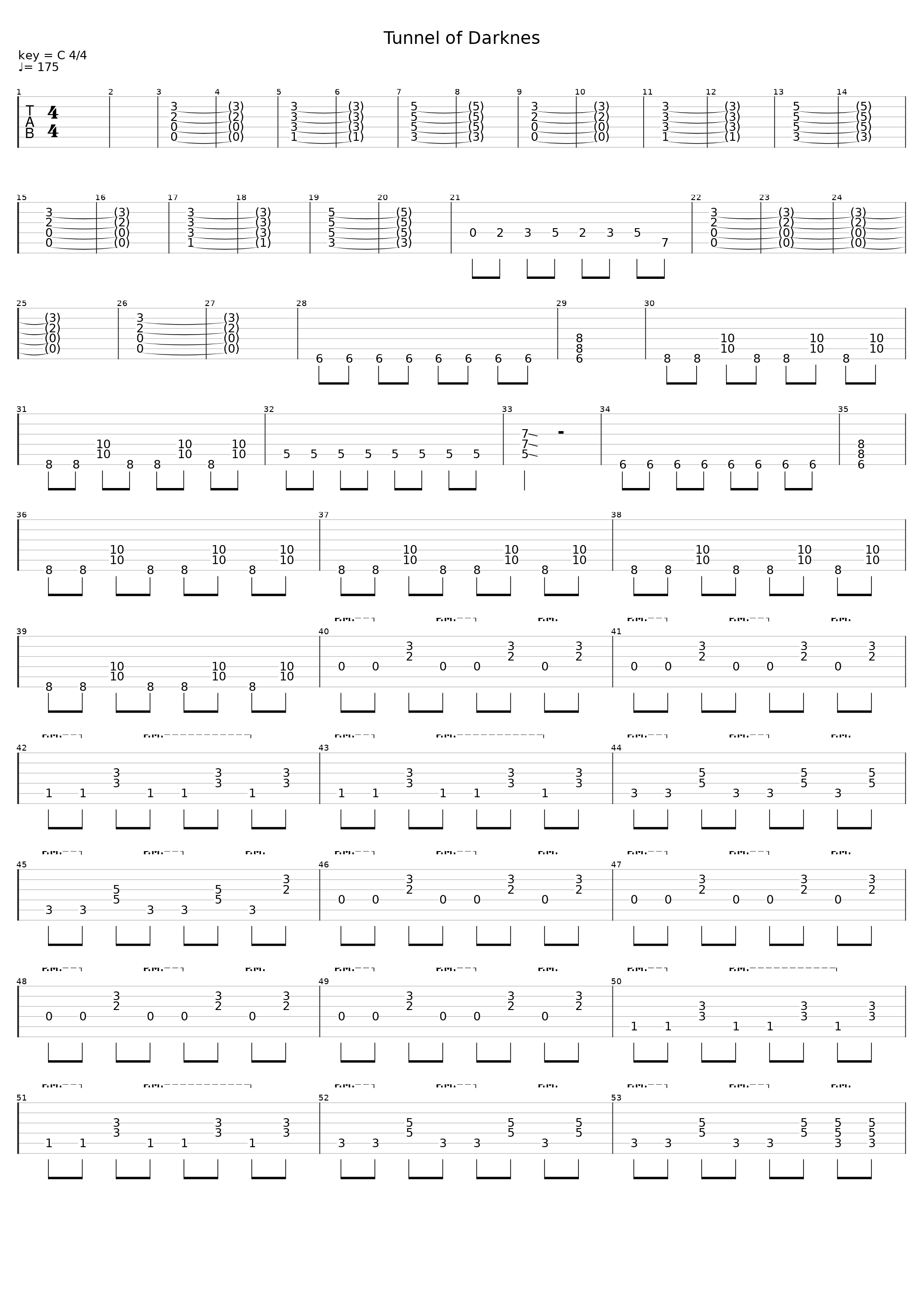 Tunnel Of Darkness_Metallic Zone_1