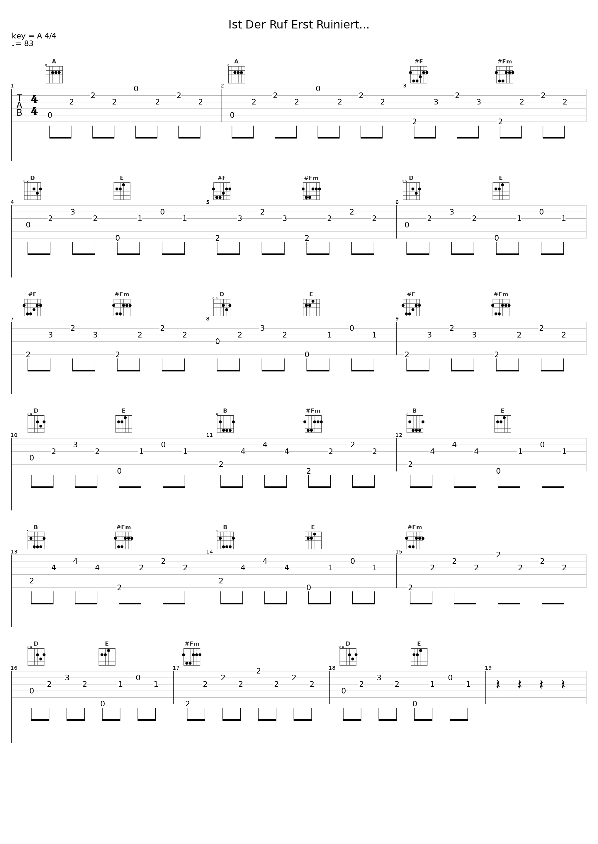 Ist Der Ruf Erst Ruiniert..._Tic Tac Toe_1