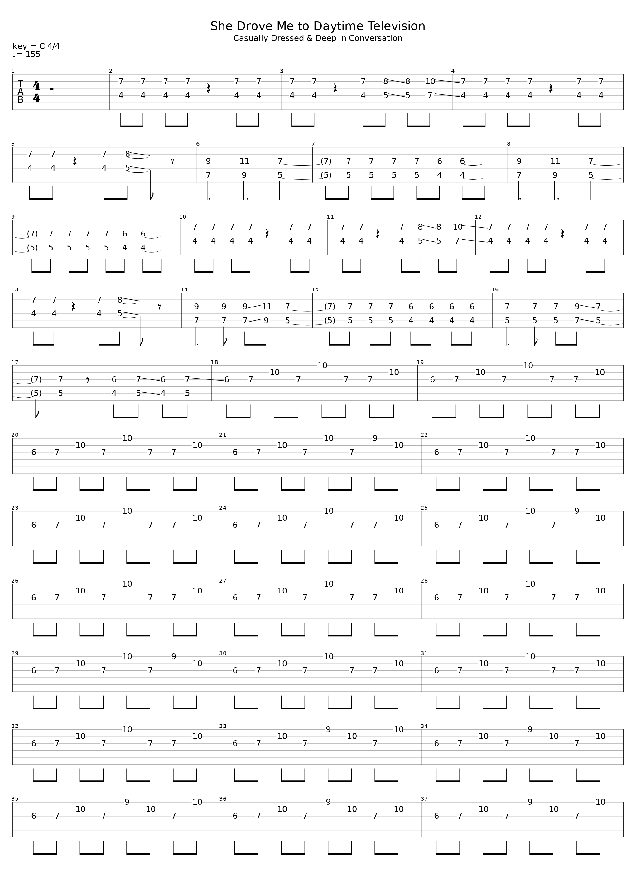 She Drove Me To Daytime Tv_Funeral For A Friend_1