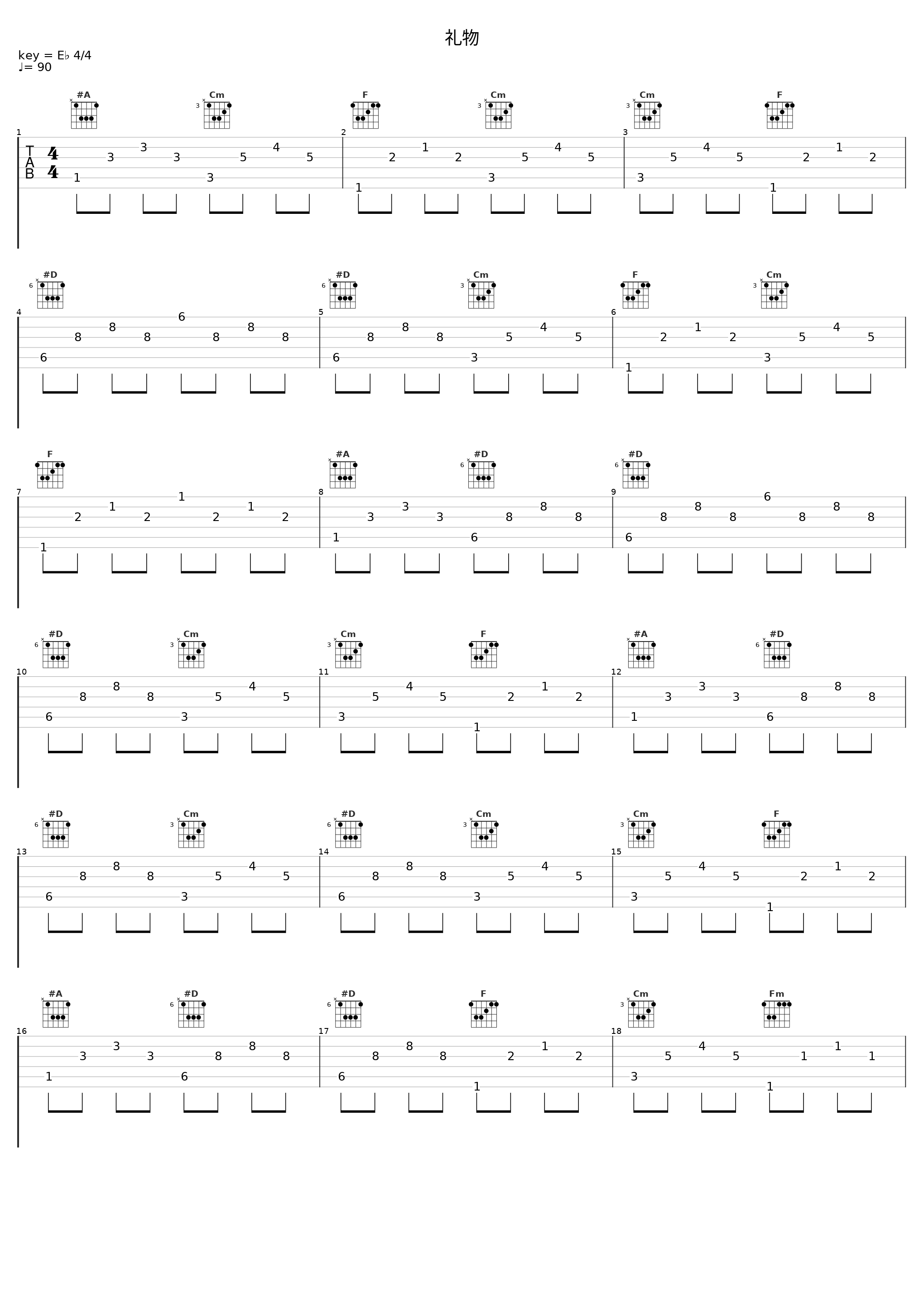 礼物_张子瑞（Z.Fore）,隆历奇_1