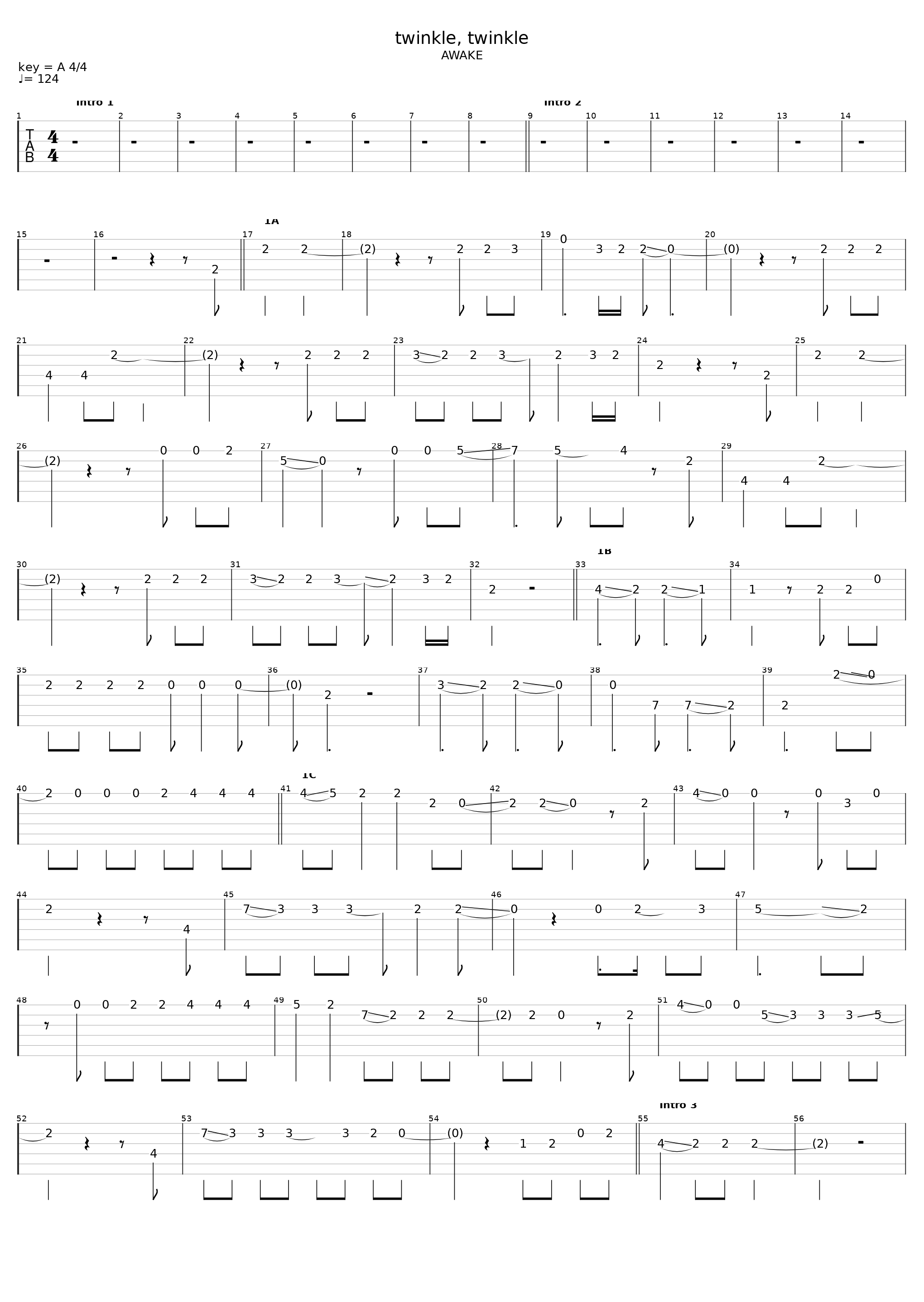 Twinkle Twinkle_L'Arc~en~Ciel_1