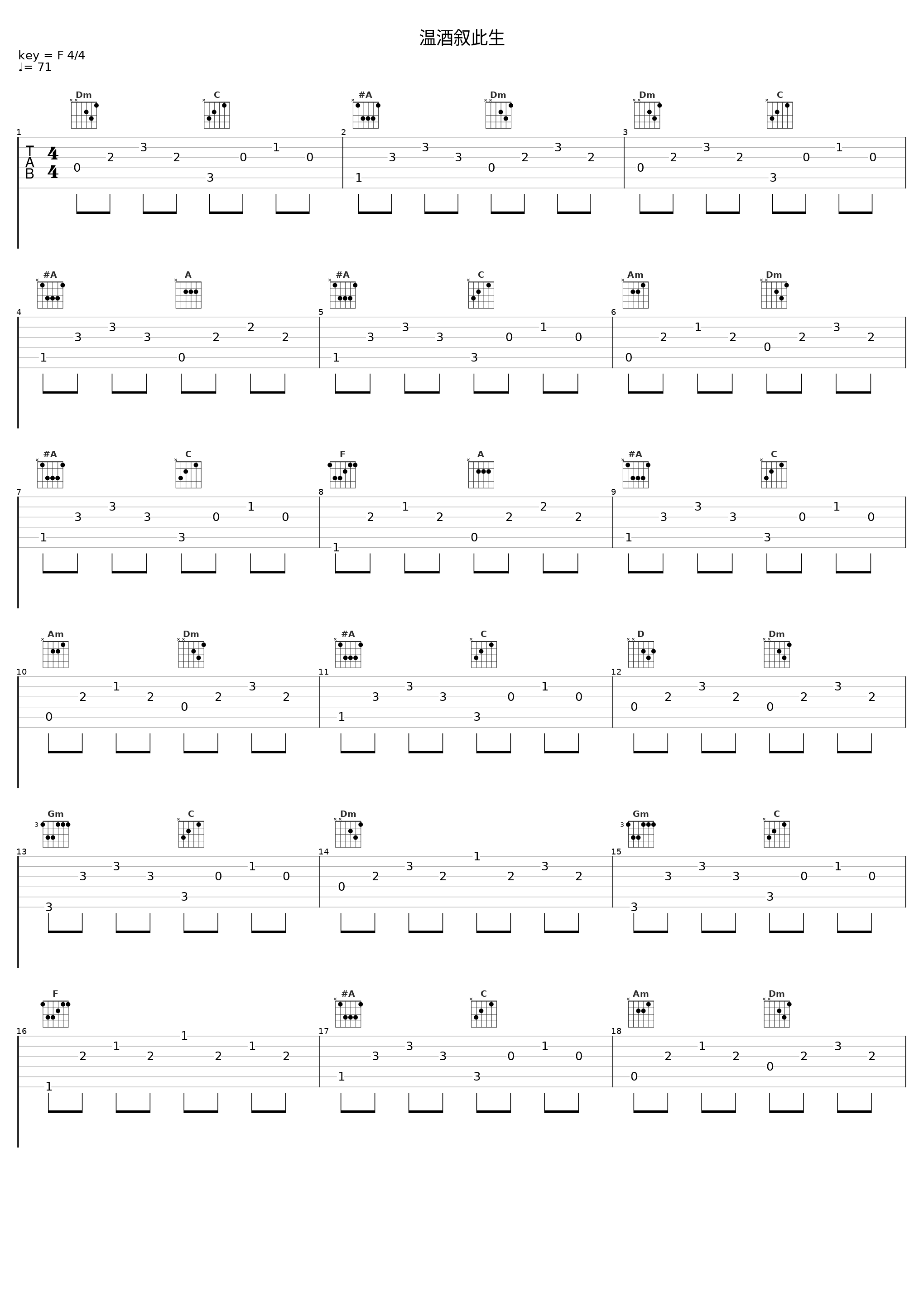 温酒叙此生_慕斯の小乖_1