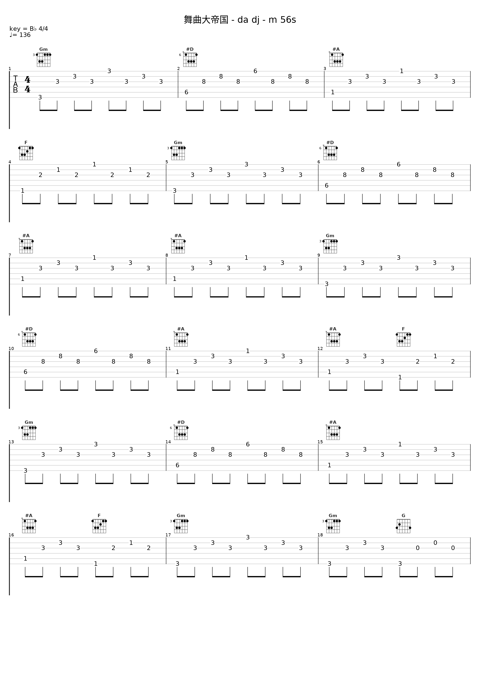 舞曲大帝国 - da dj - m 56s_Daddy DJ,K_1