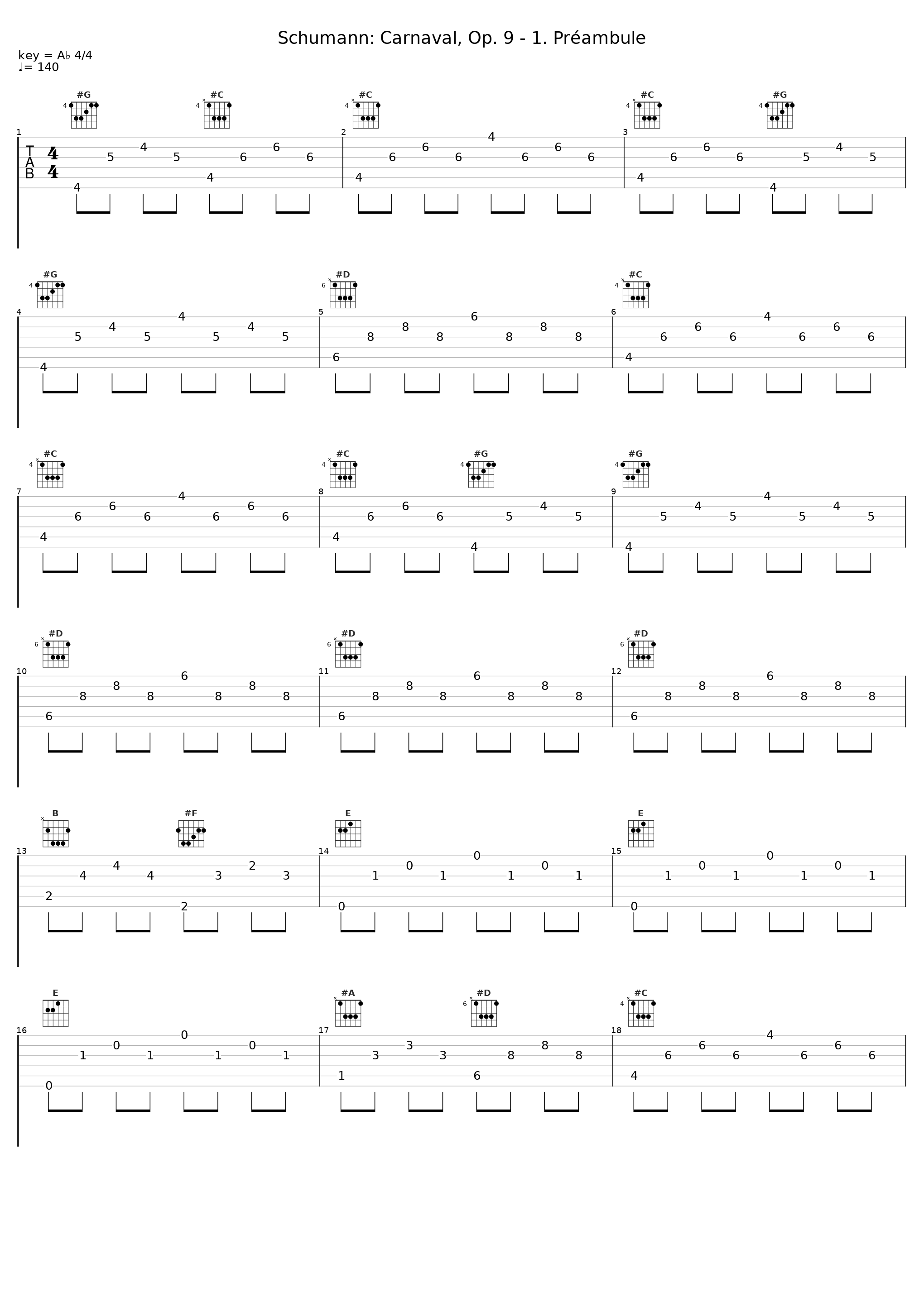 Schumann: Carnaval, Op. 9 - 1. Préambule_內田光子_1