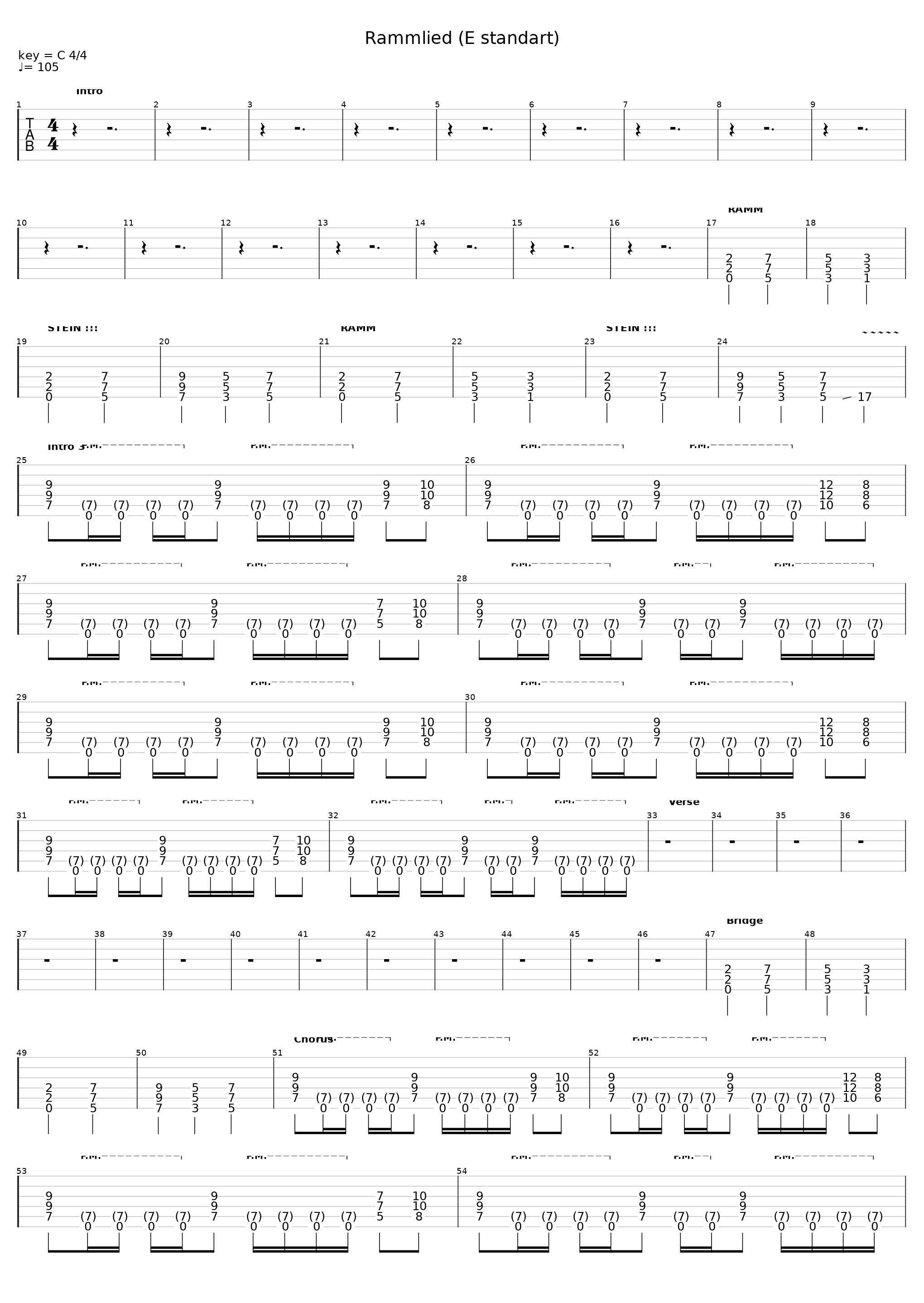 Rammlied (E standart)_Rammstein_1