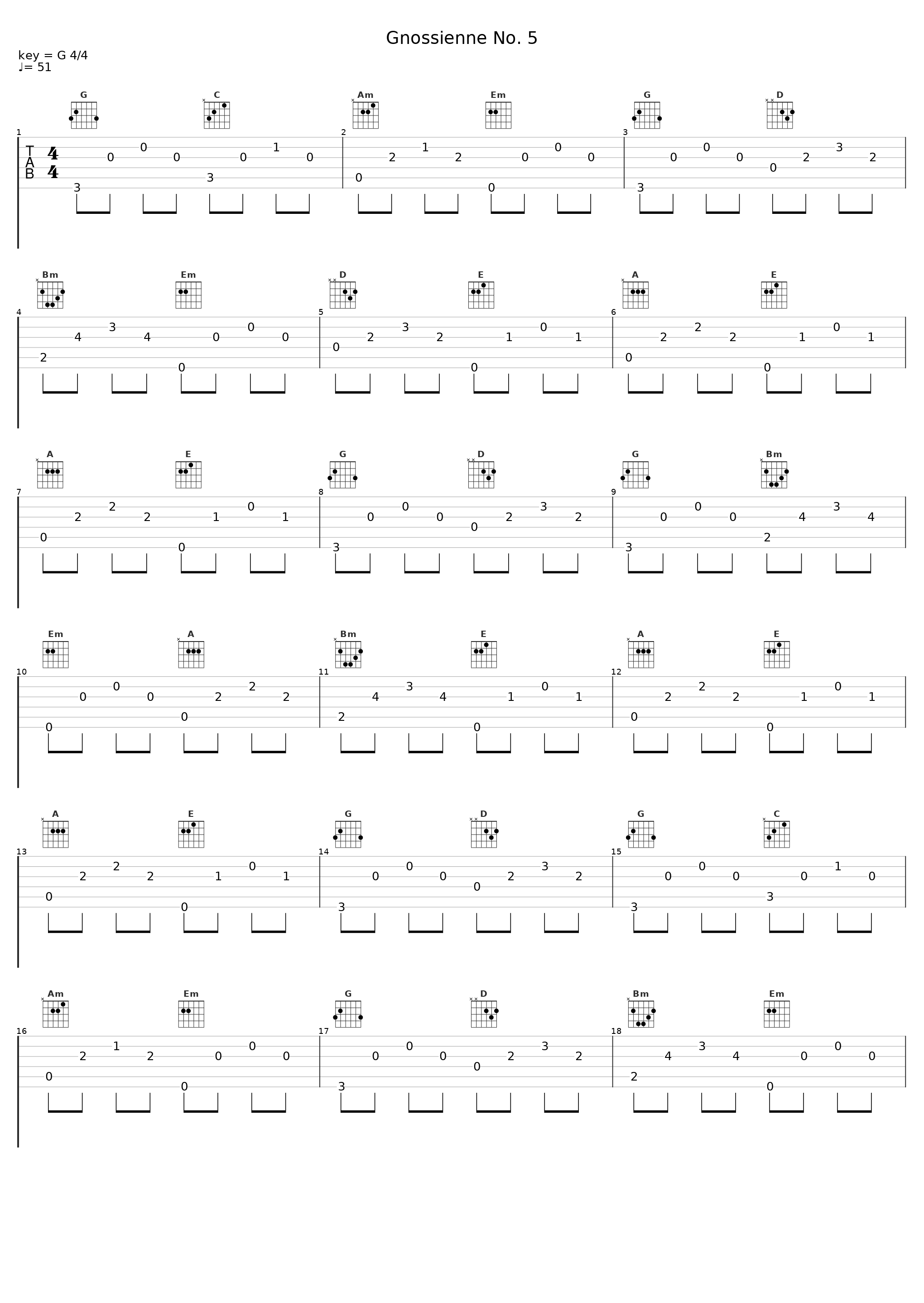 Gnossienne No. 5_內田光子_1