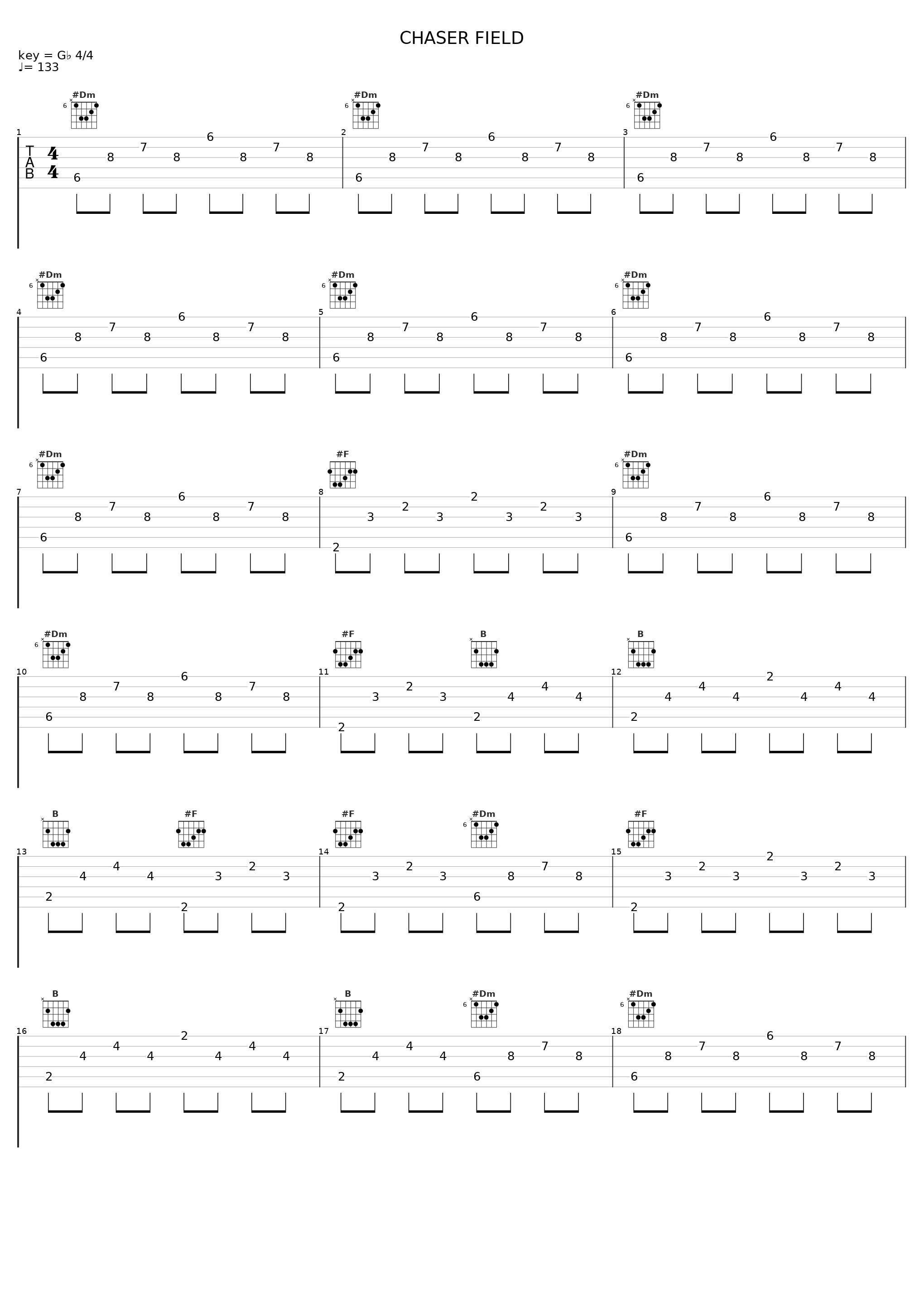 CHASER FIELD_岩代太郎_1