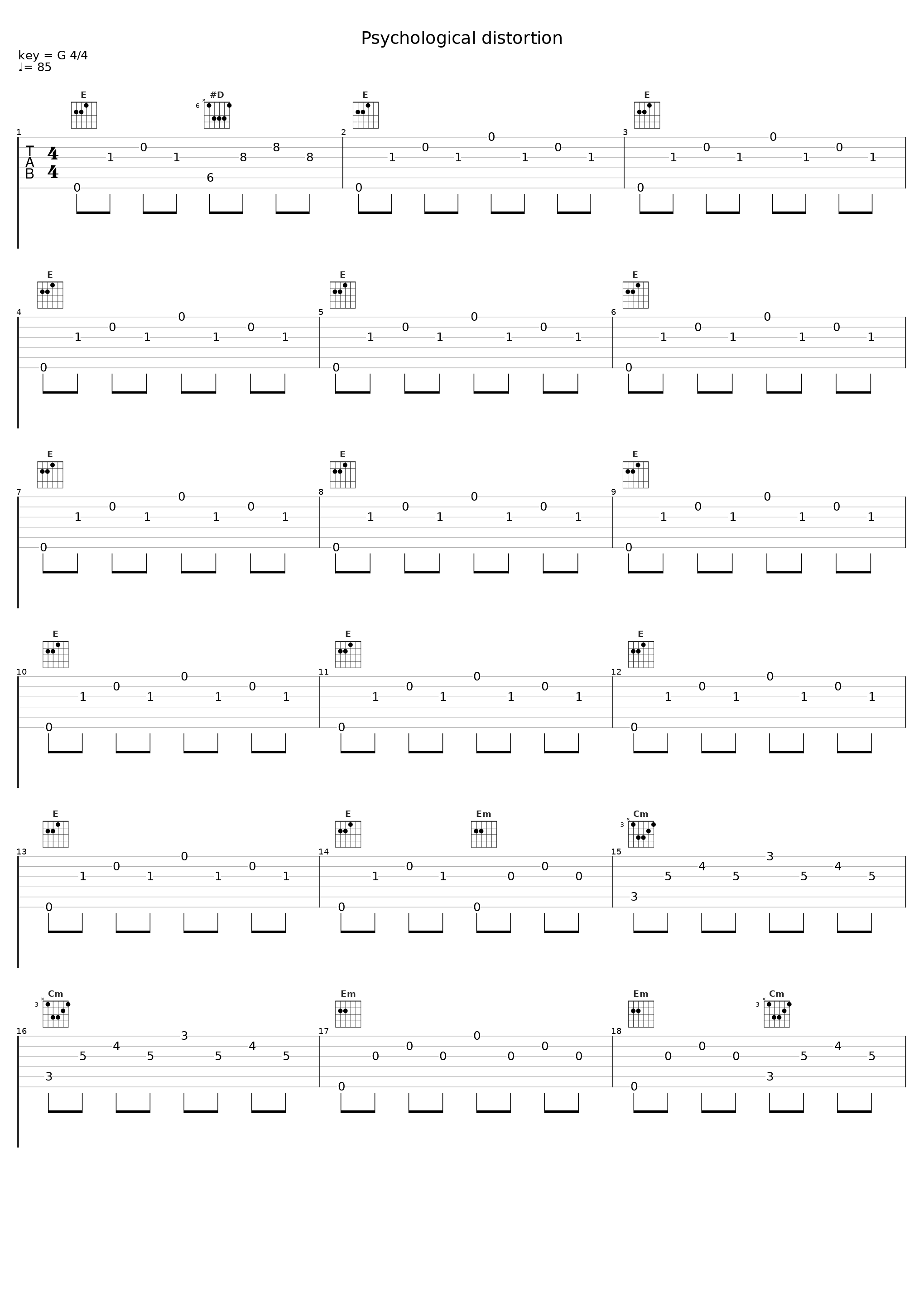 Psychological distortion_阿保刚_1