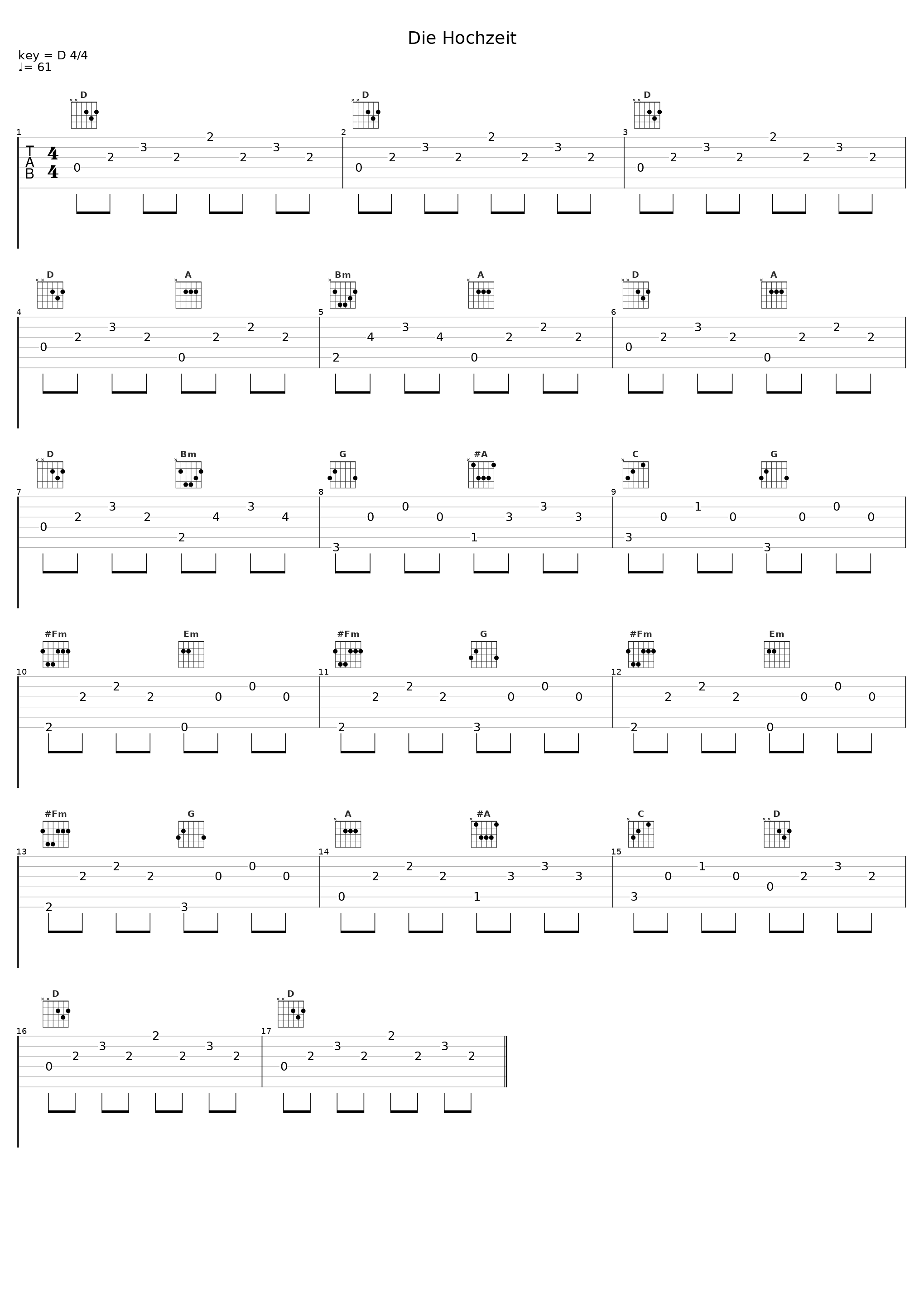 Die Hochzeit_Alan Menken_1