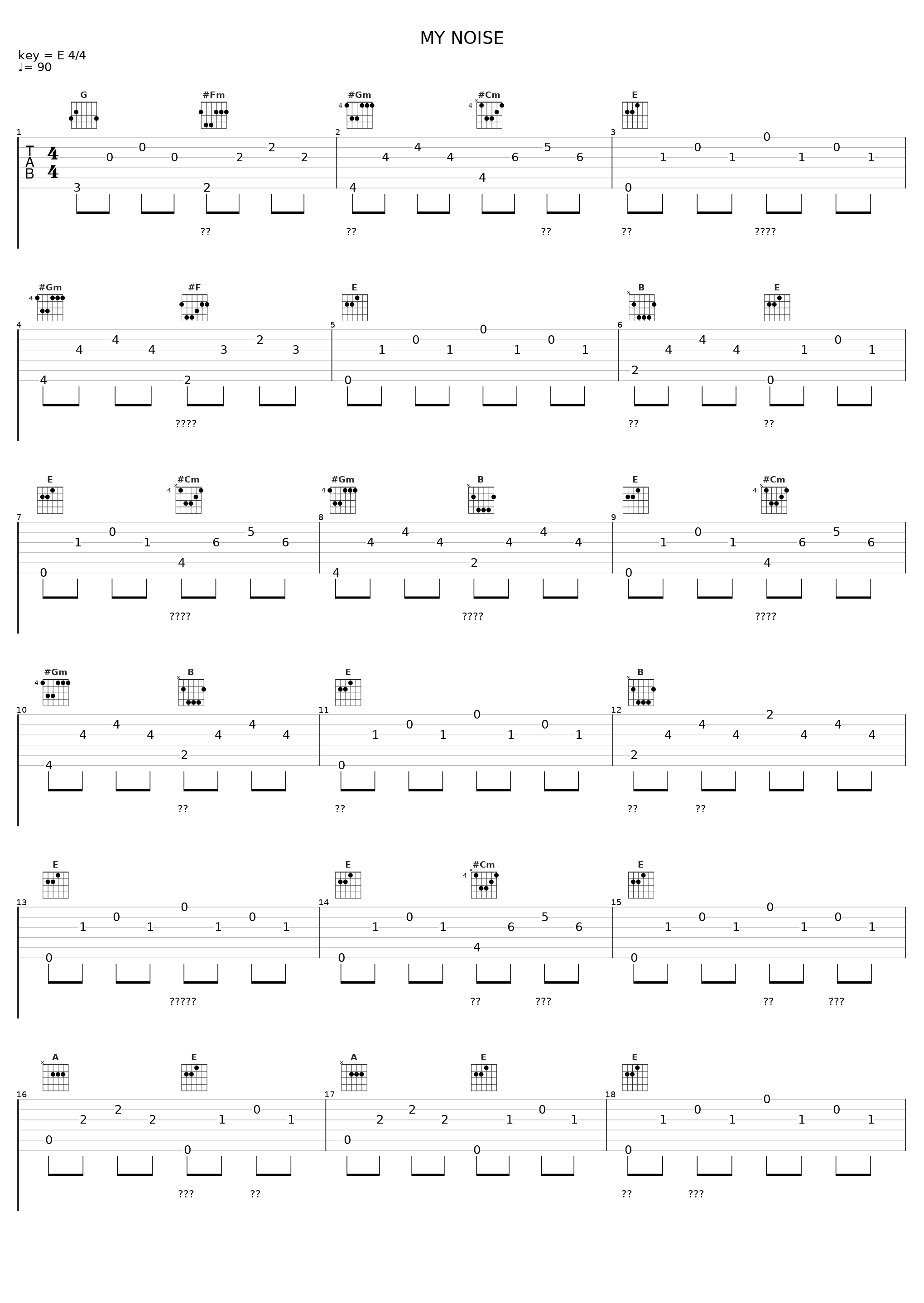 MY NOISE_YDG_1
