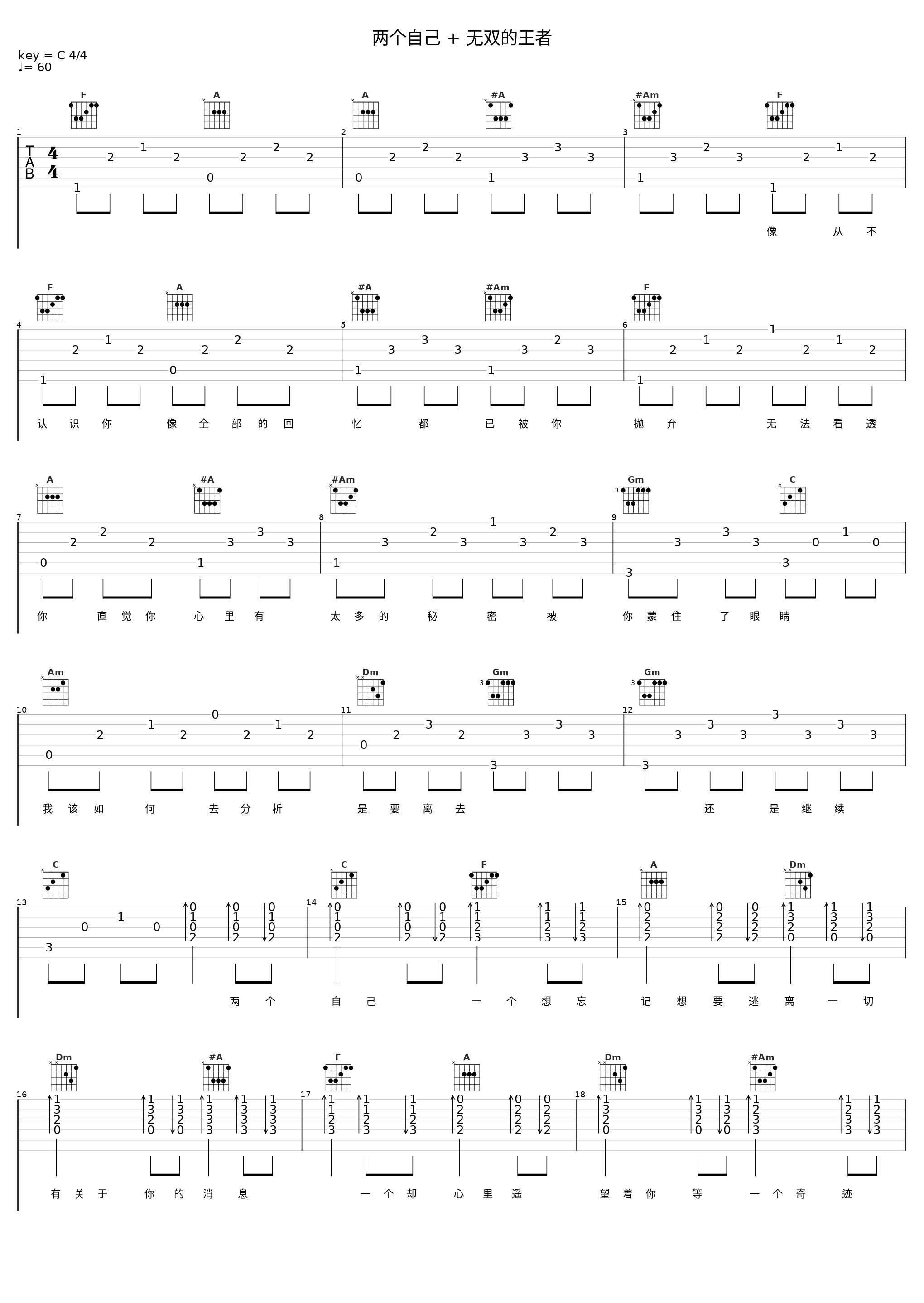 两个自己 + 无双的王者_G.E.M. 邓紫棋_1