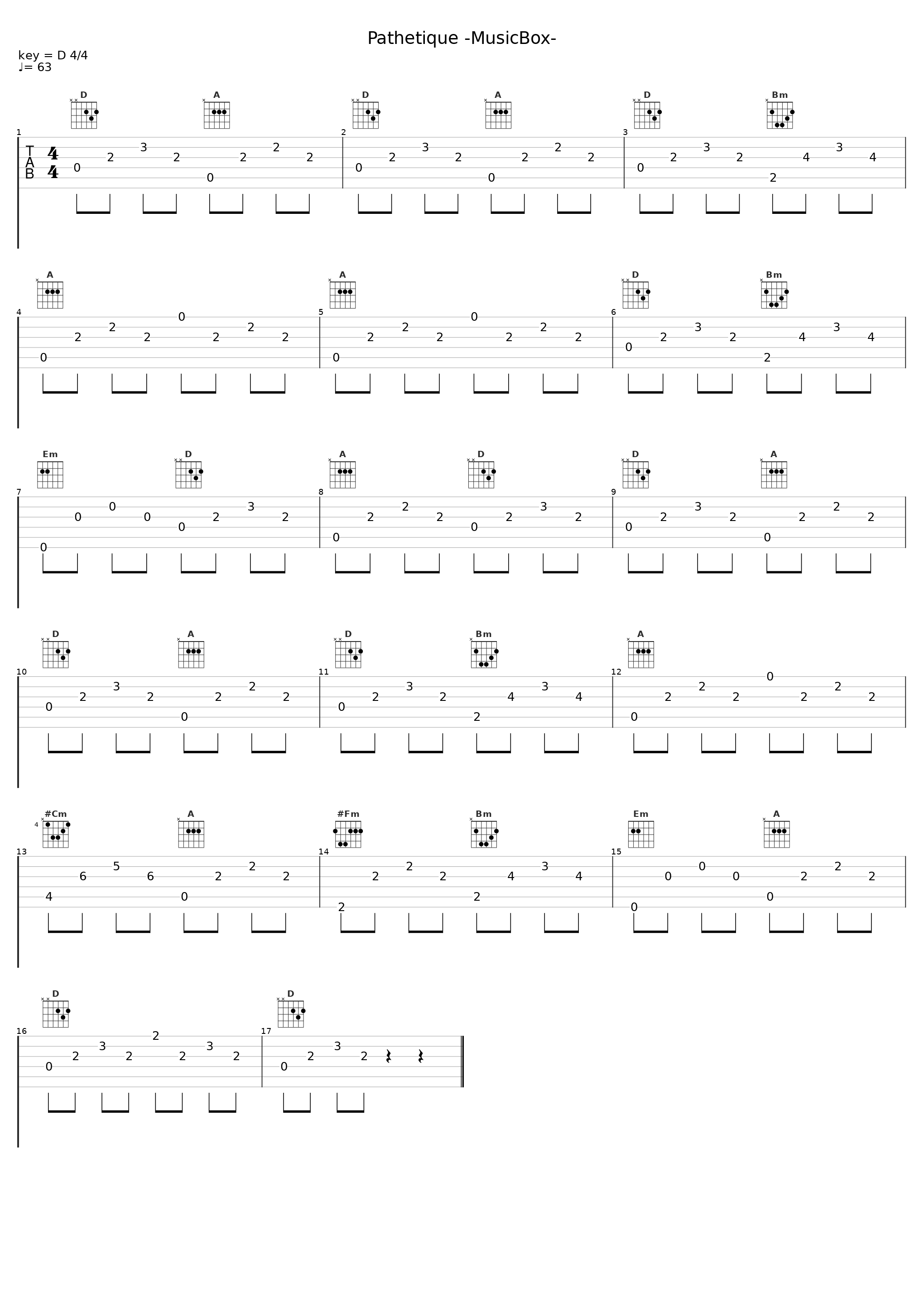 Pathetique -MusicBox-_阿保刚_1