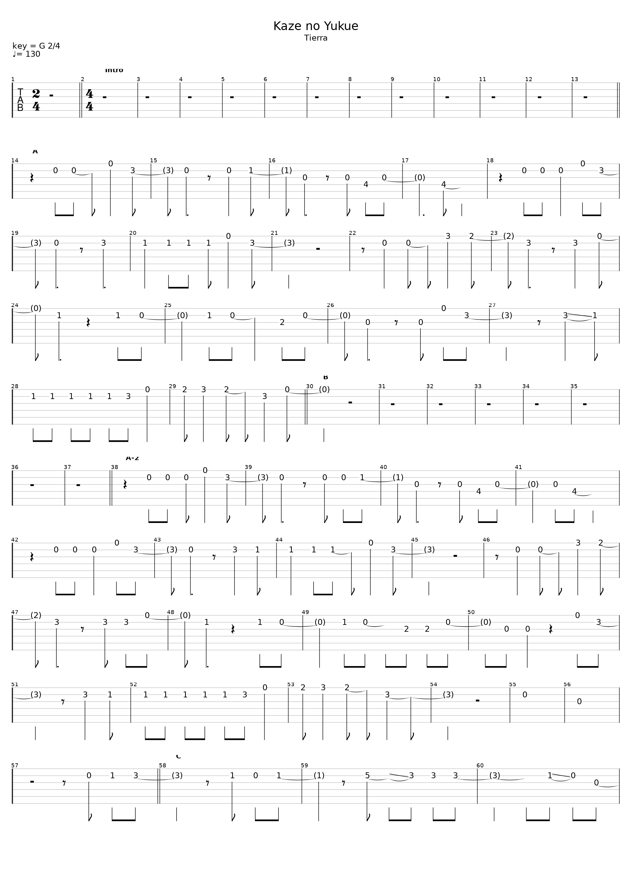 Kaze No Yukue_L'Arc~en~Ciel_1