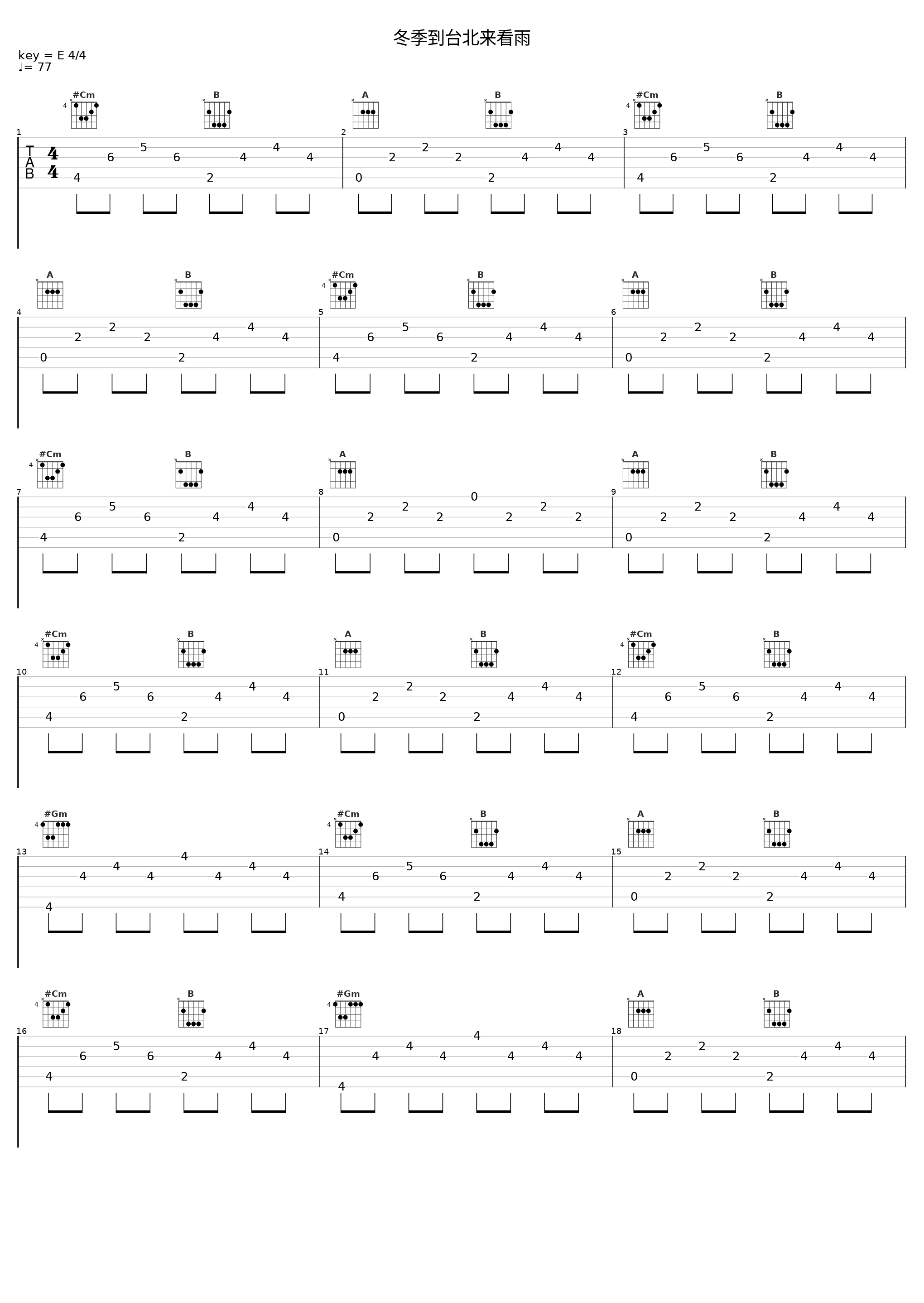 冬季到台北来看雨_余其伟,李炜(古筝演奏家)_1