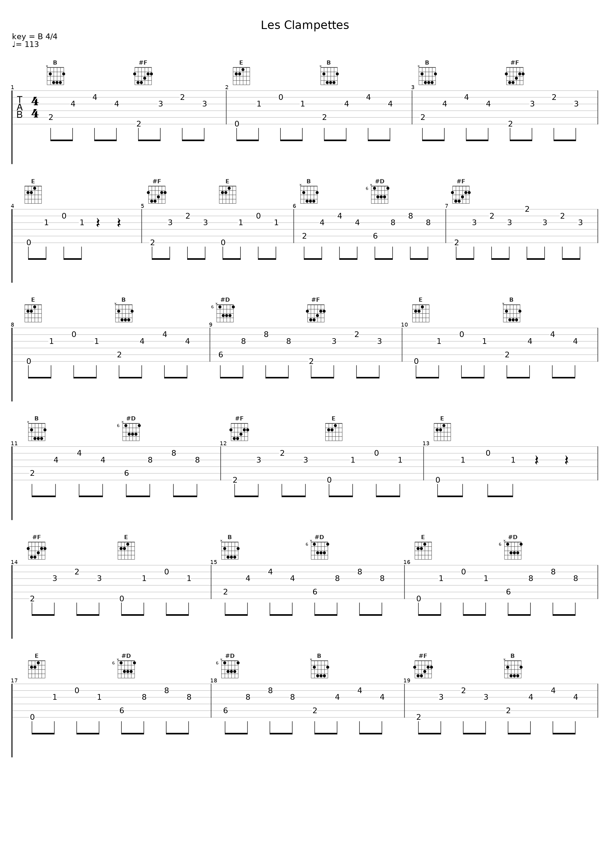 Les Clampettes_Têtes Raides_1