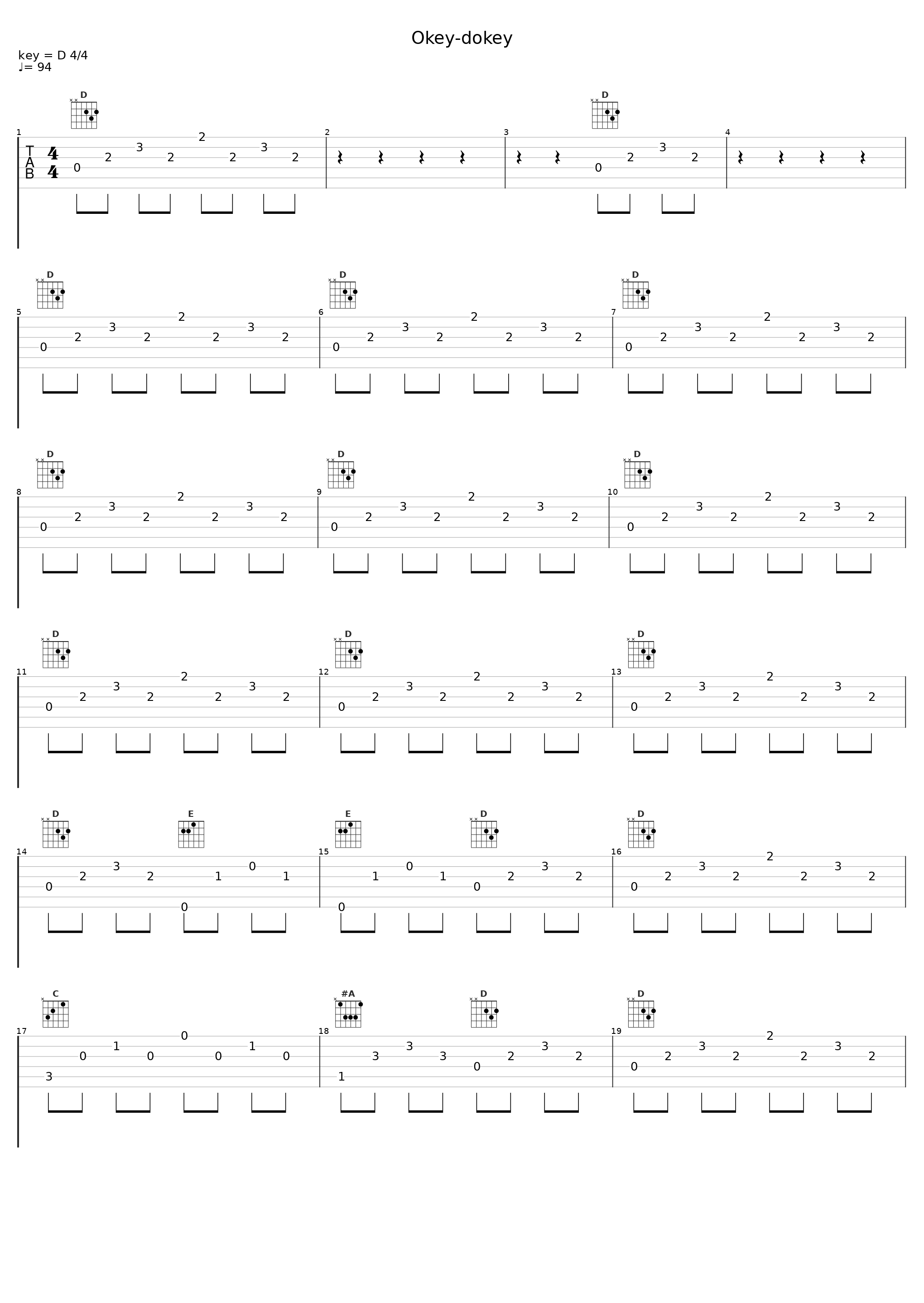 Okey-dokey_阿保刚_1