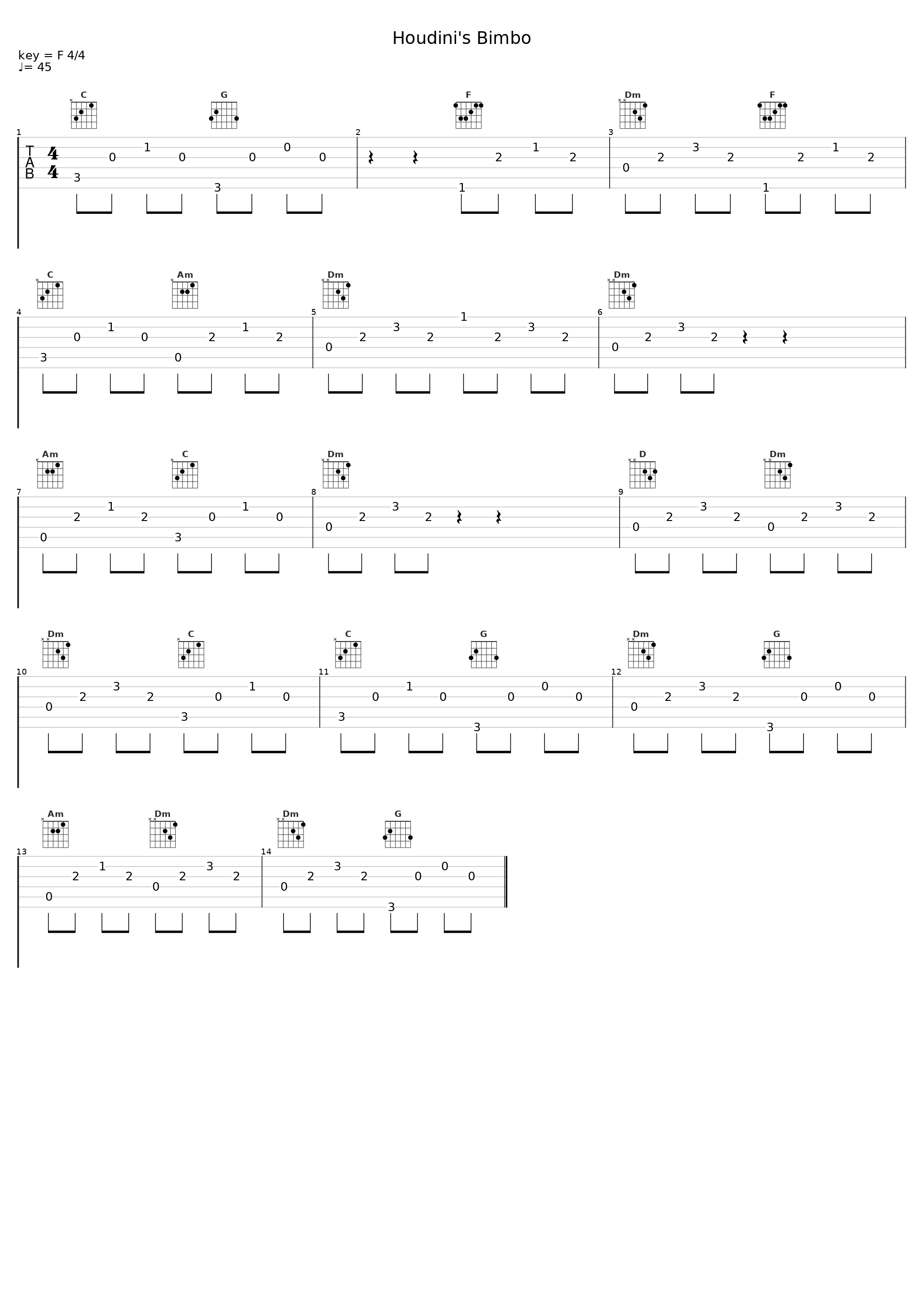 Houdini's Bimbo_Thomas Newman_1