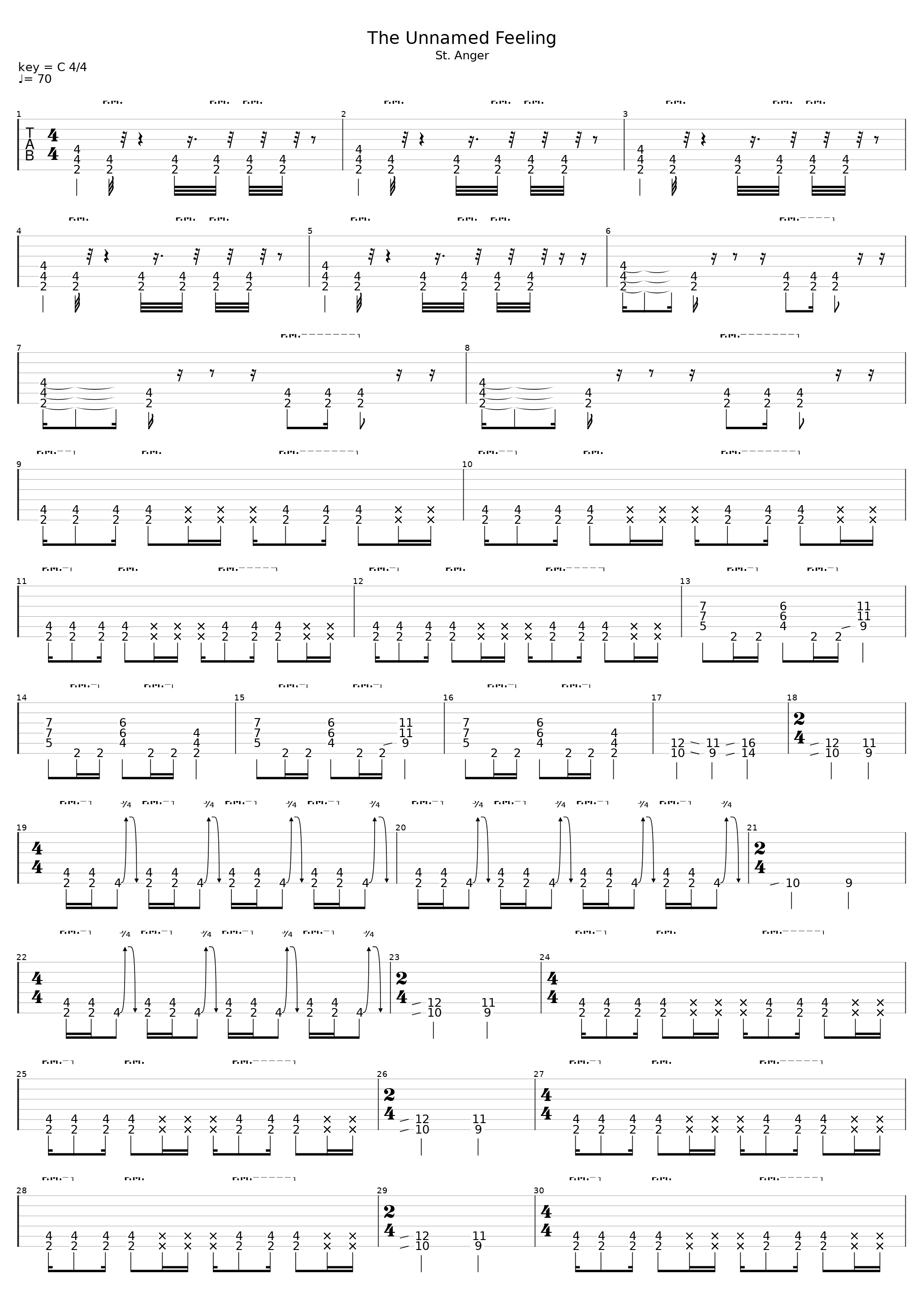 The Unnamed Feeling E Tuning_Metallica_1