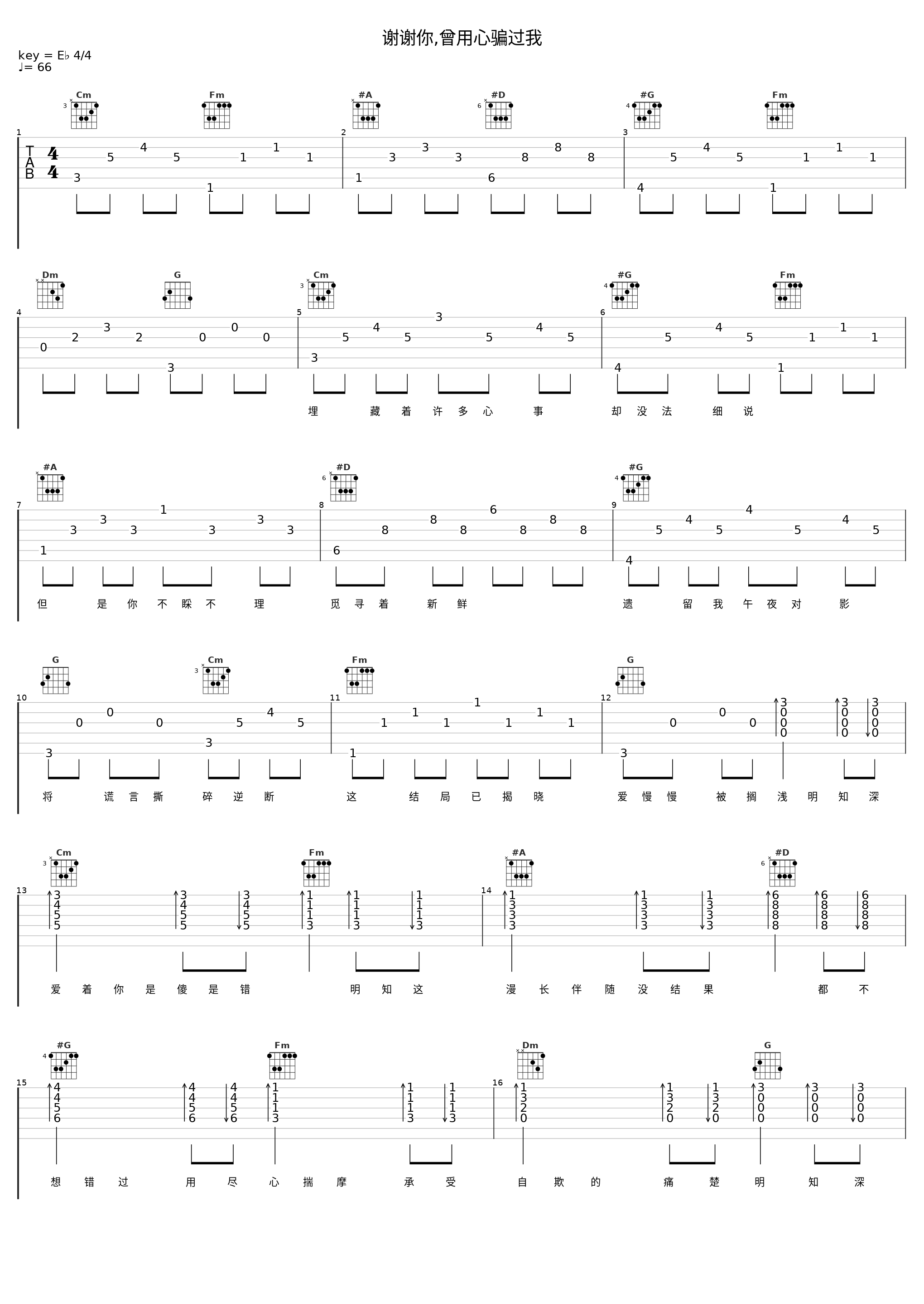 谢谢你,曾用心骗过我_亮声open_1