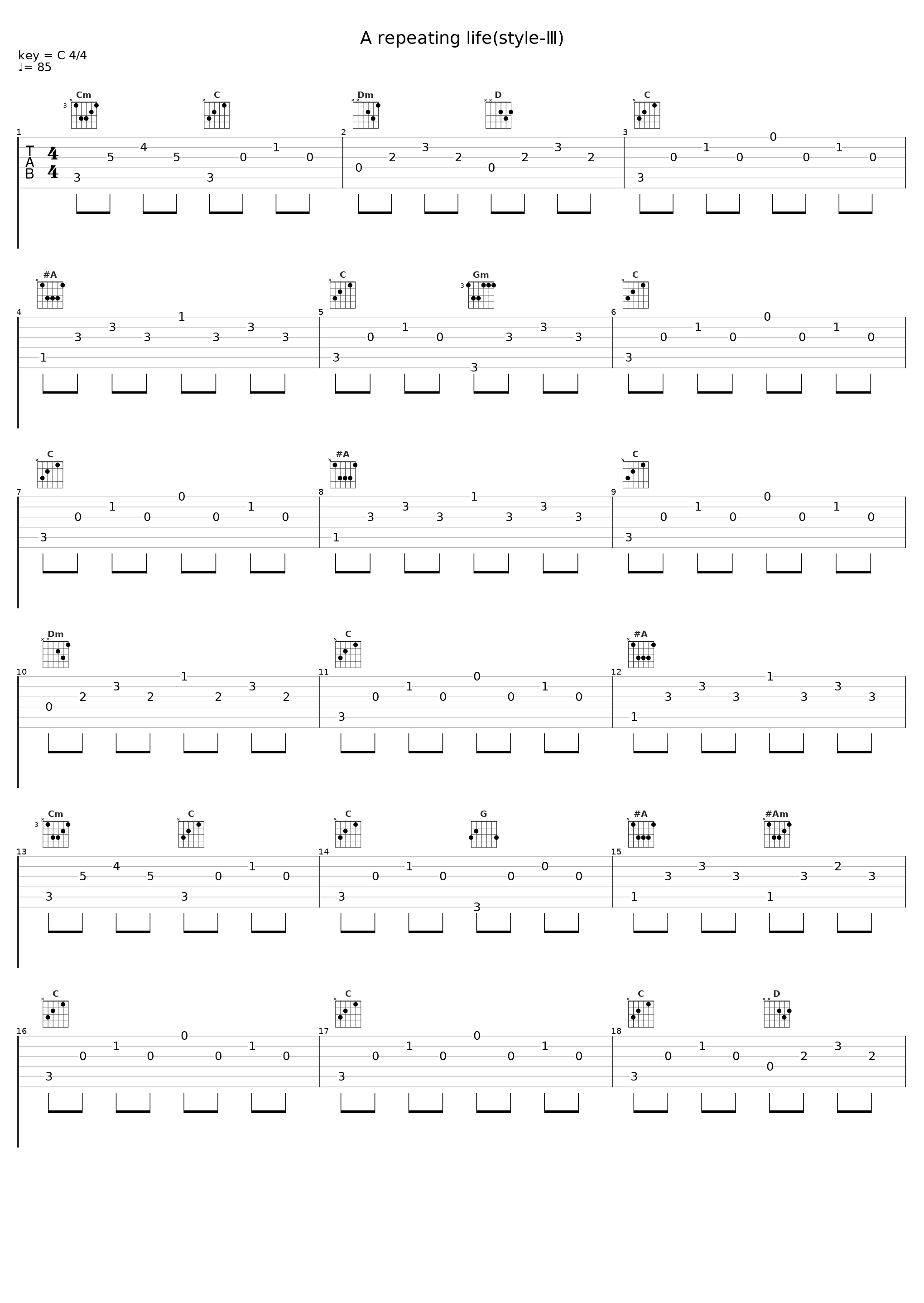 A repeating life(style-Ⅲ)_阿保刚_1