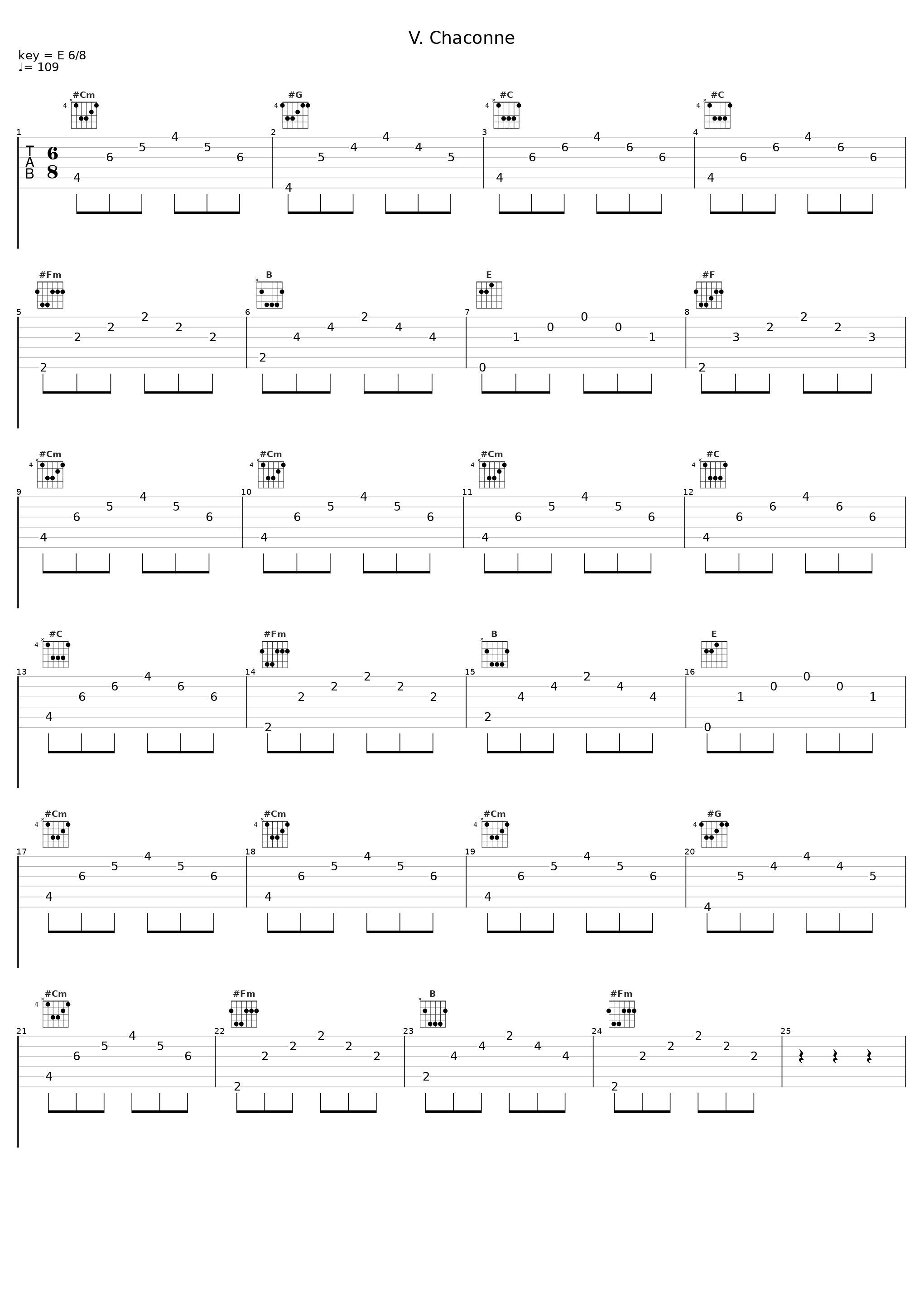 V. Chaconne_Roberto Loreggian_1