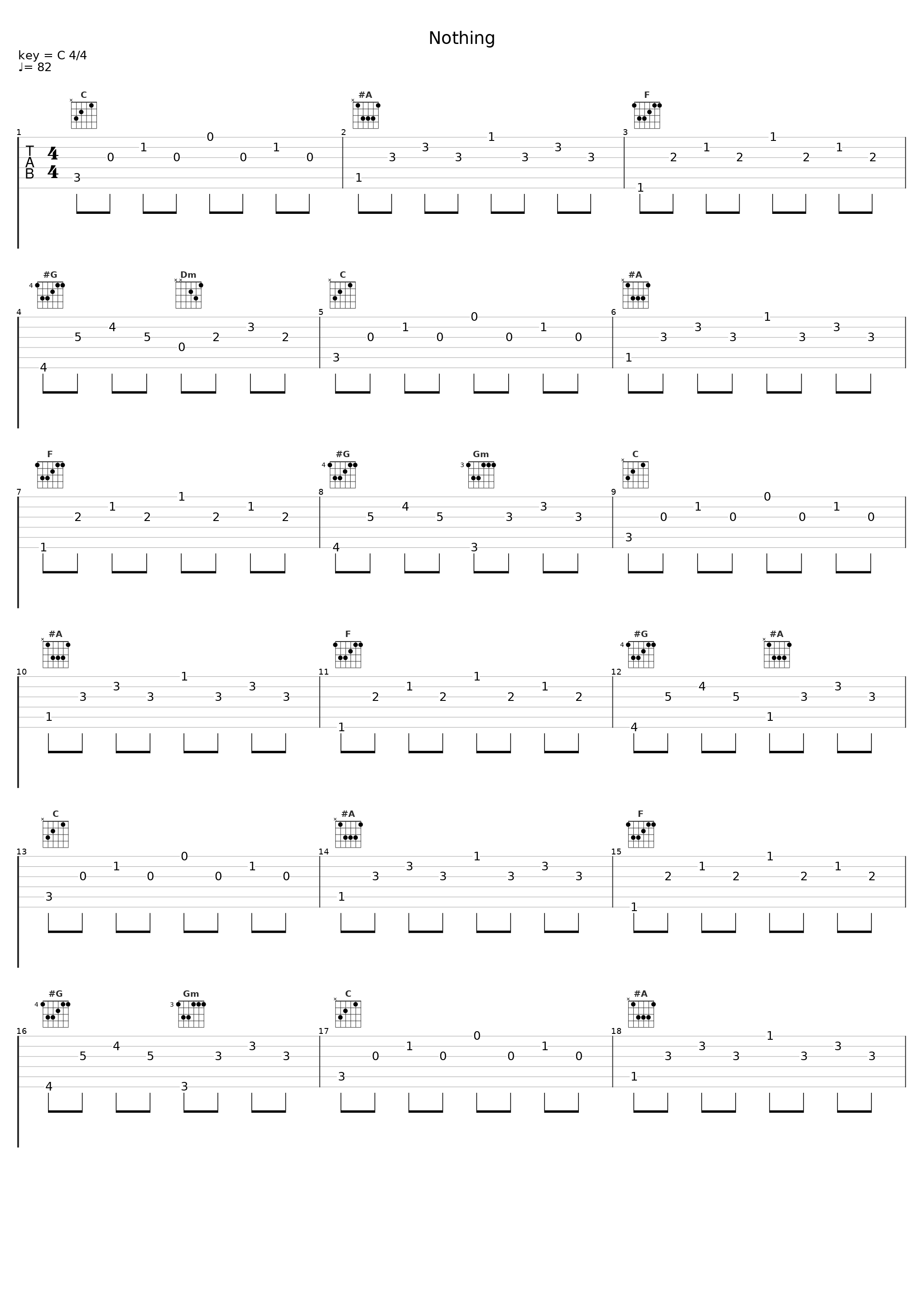 Nothing_阿保刚_1