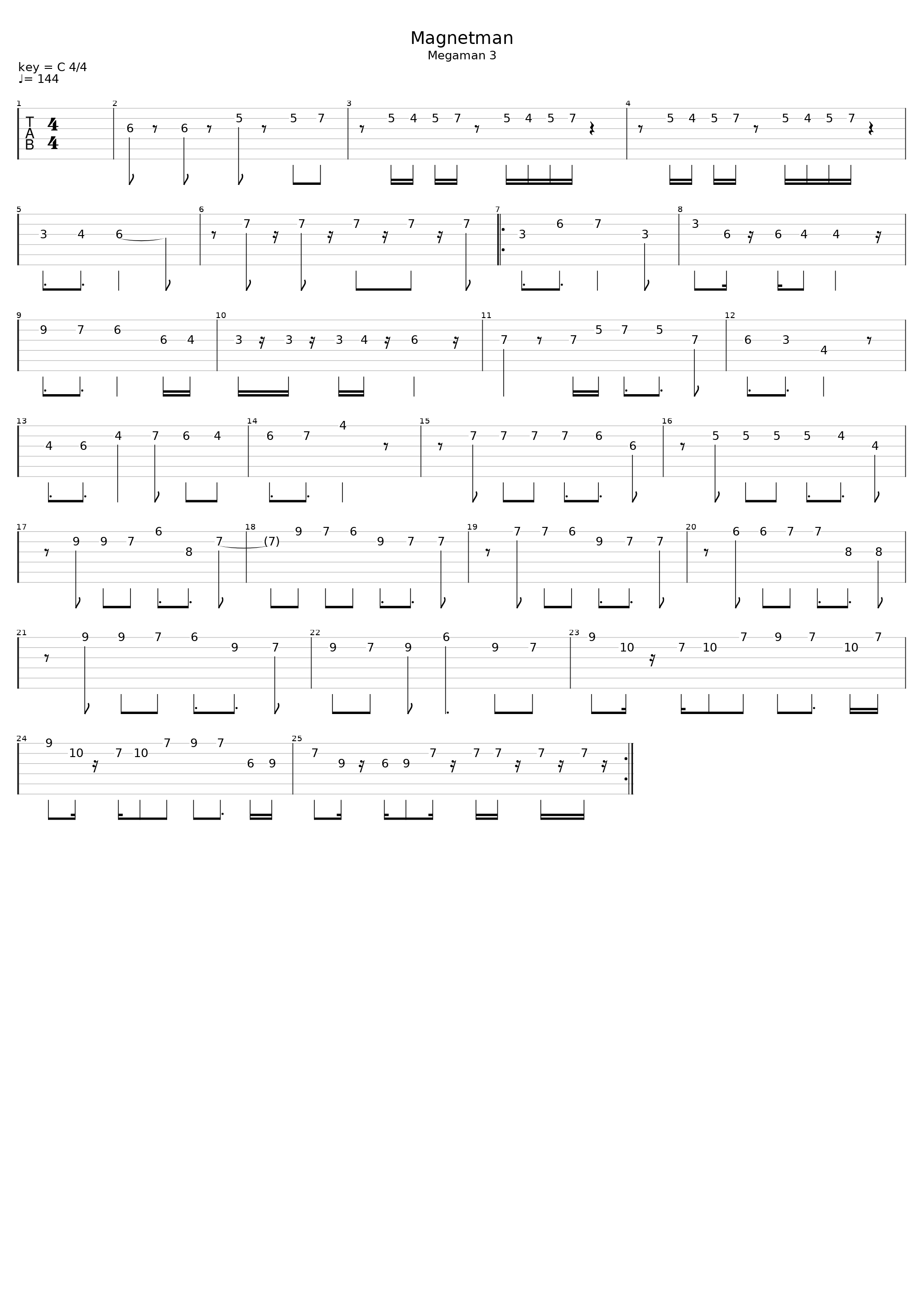 Magnetman_Megaman 3_1