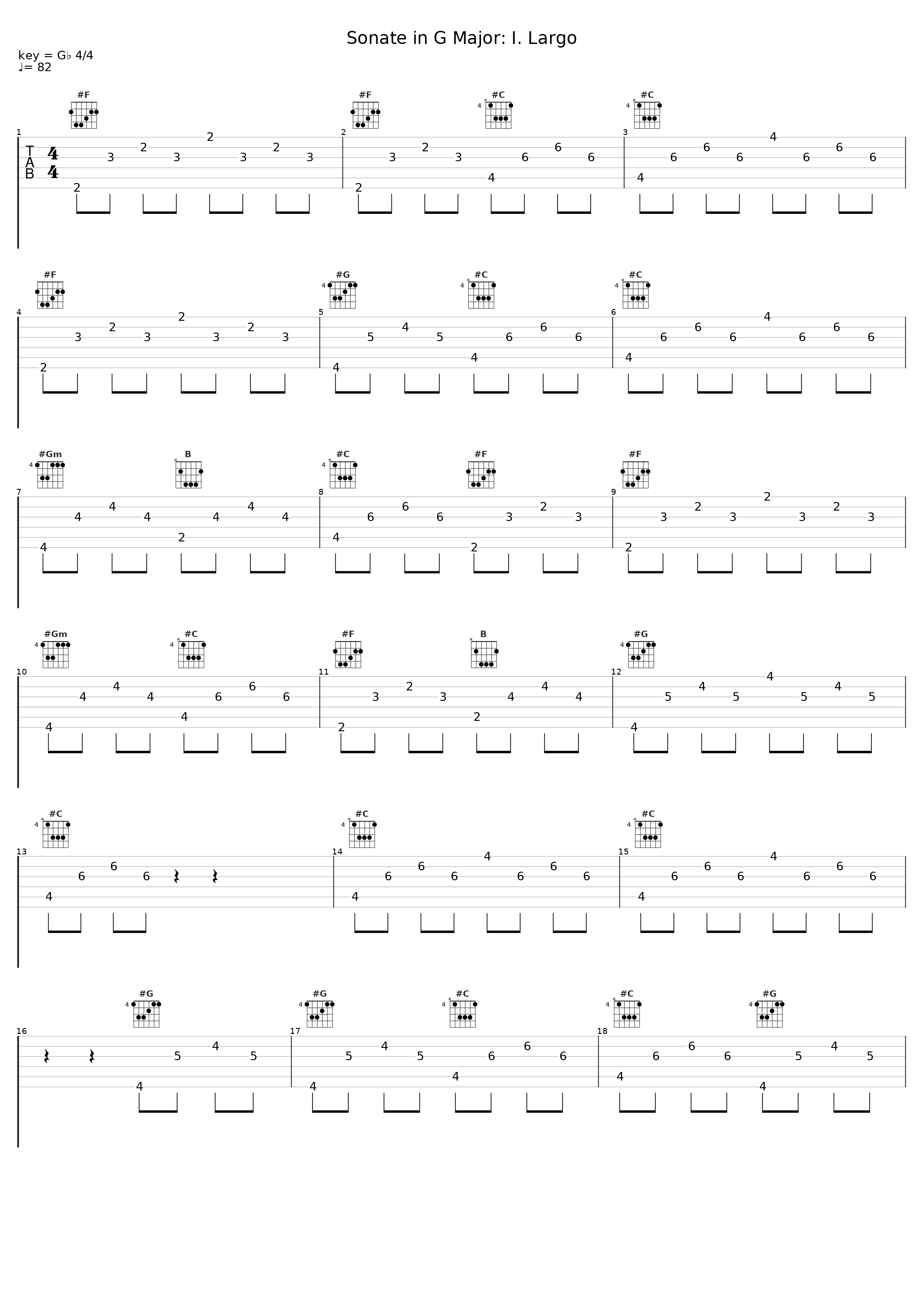 Sonate in G Major: I. Largo_La Pastorella,Georg Philipp Telemann_1